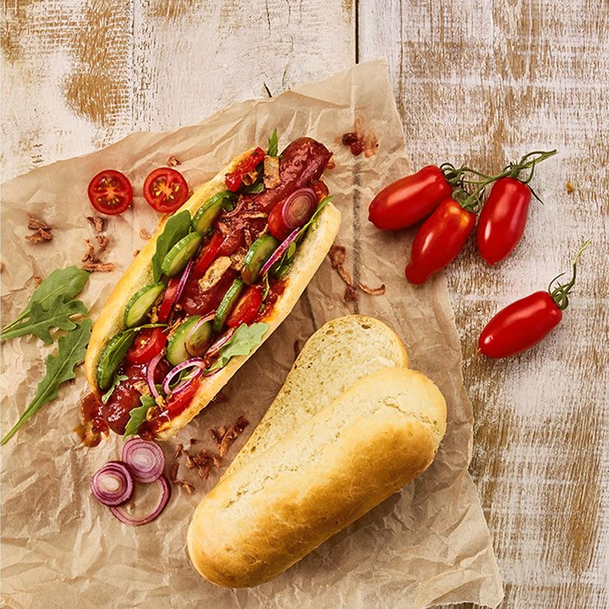 Birkmann - Hot Dog buns sheet