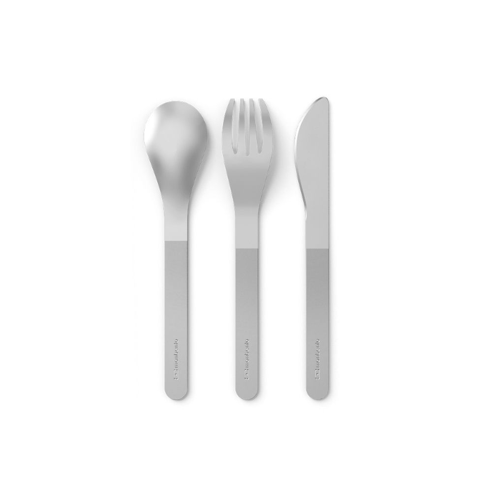 monbento - MB Slim Nest - Besteckset im Stoffetui monbento - MB Slim Nest - Besteckset im Stoffetui