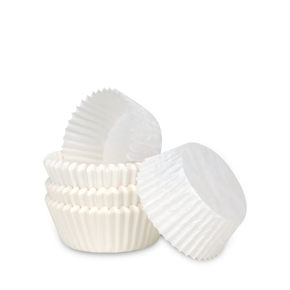 Städter - Paper baking pan - white - 200 pieces - different sizes