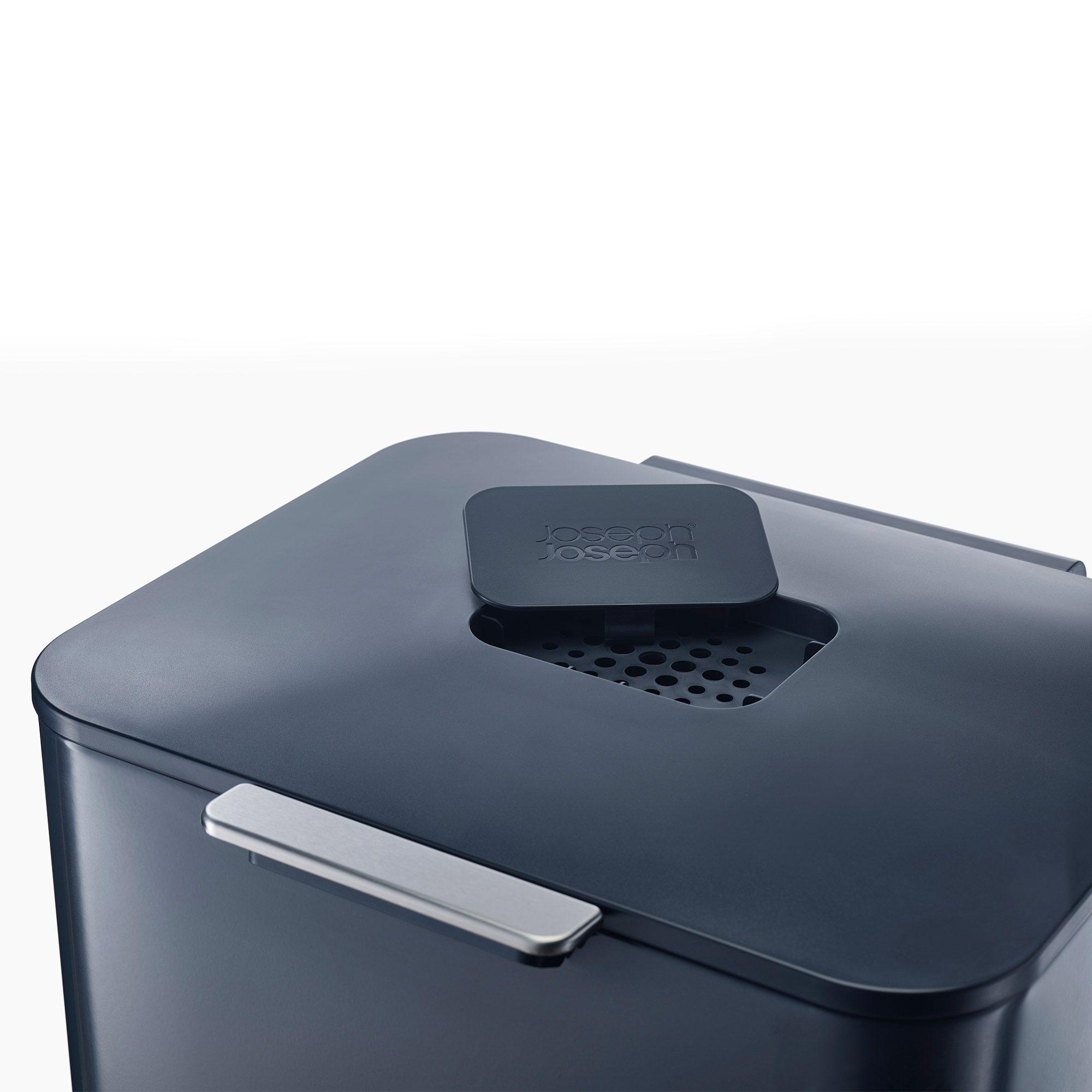 Joseph Joseph - Totem Max 60 L Abfalltrennungs- und Recyclingbehälter - graphit grau