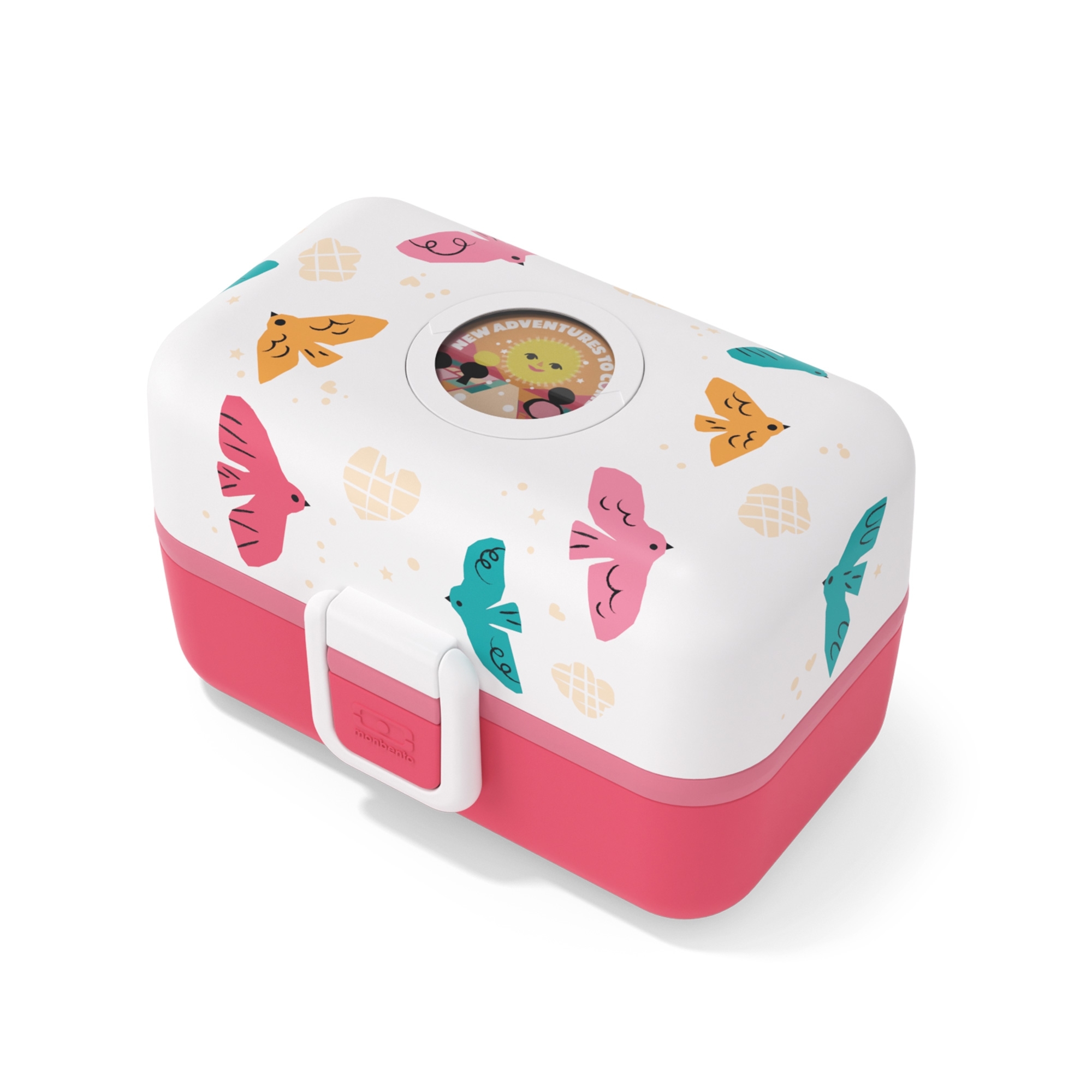 monbento - MB Tresor rosa Birds monbento - MB Tresor rosa Birds