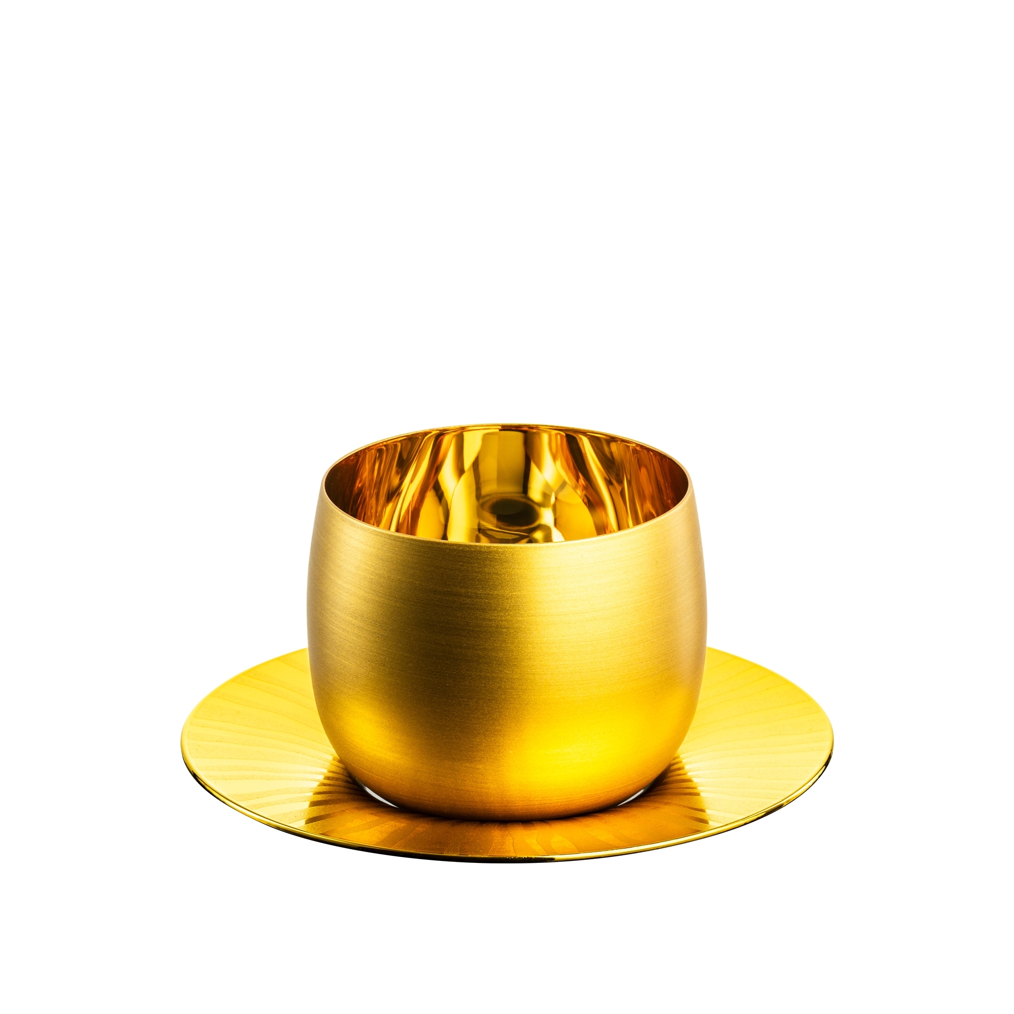Eisch - Cappuccino Set Sun COSMO, gold
