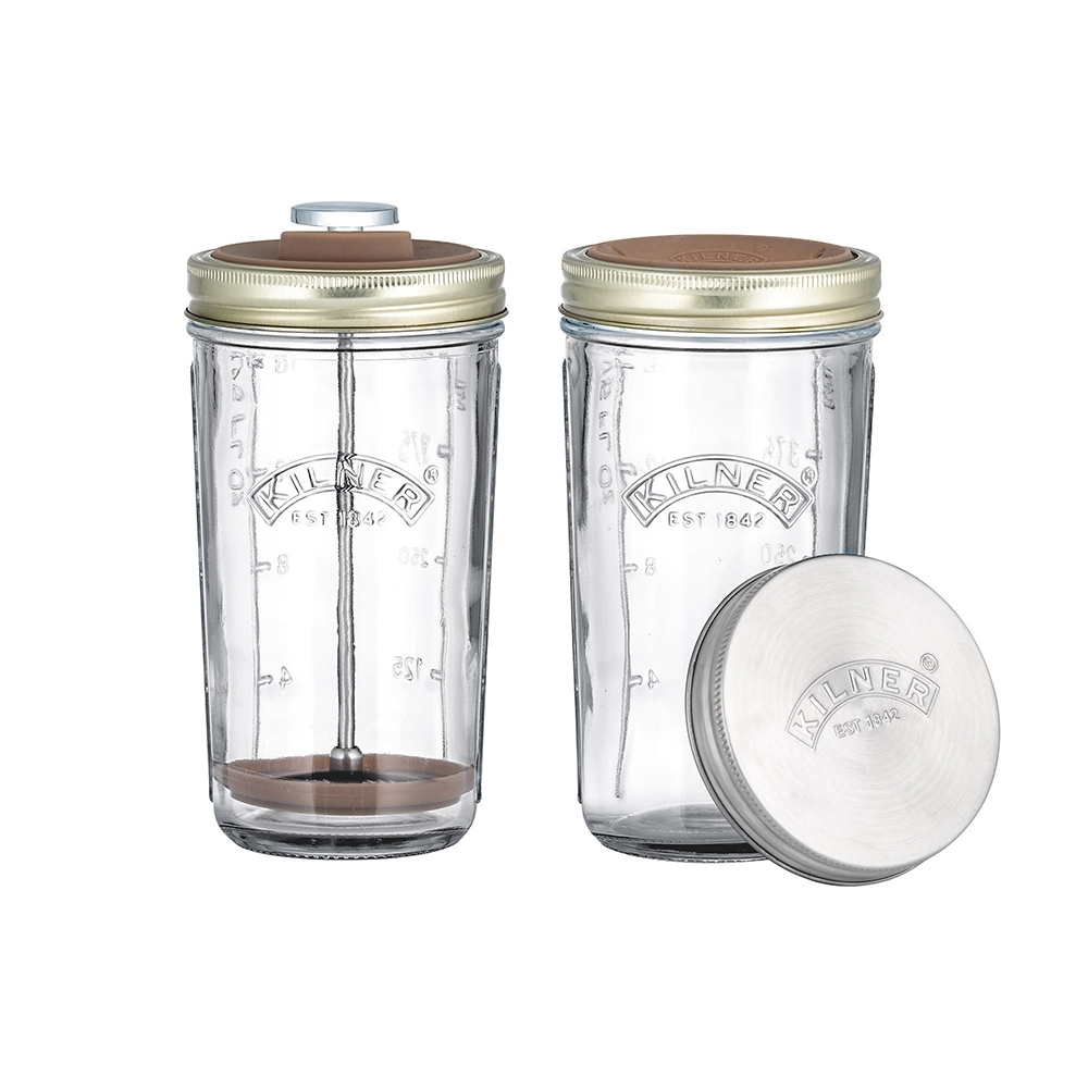 Kilner - Nut Beverage Set - 2 x 500 ml Kilner - Nut Beverage Set - 2 x 500 ml