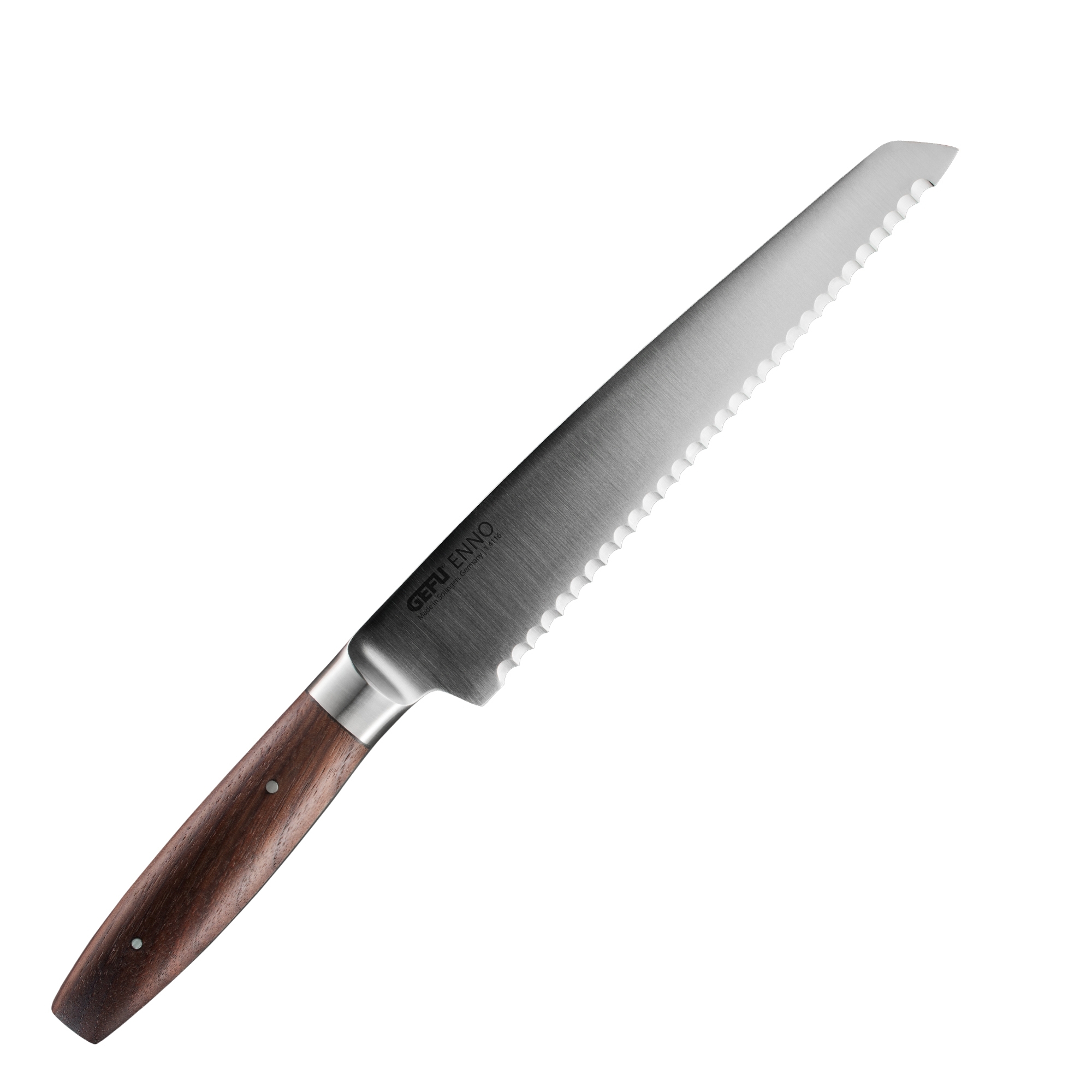Gefu - Bread knife ENNO, 21 cm serrated edge