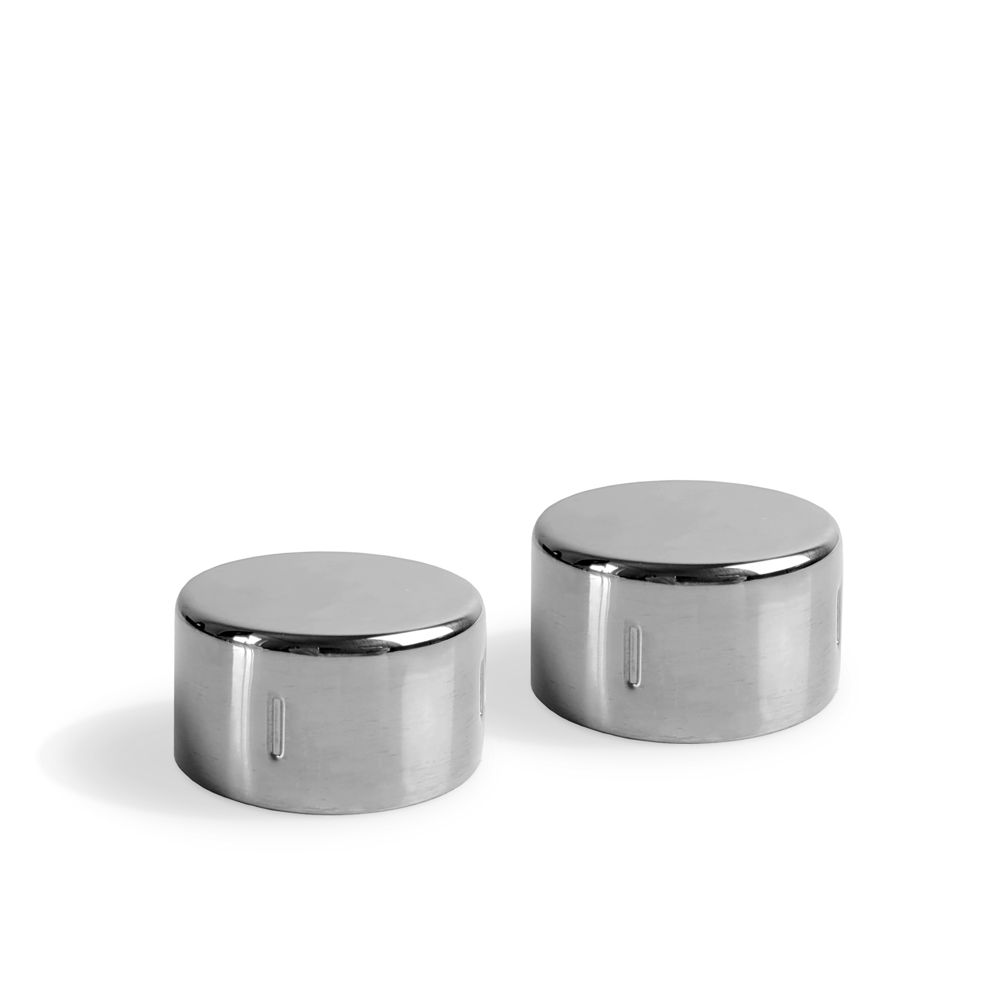 SodaStream - Replacement lids for PET/PEN bottles, set of 2, metal