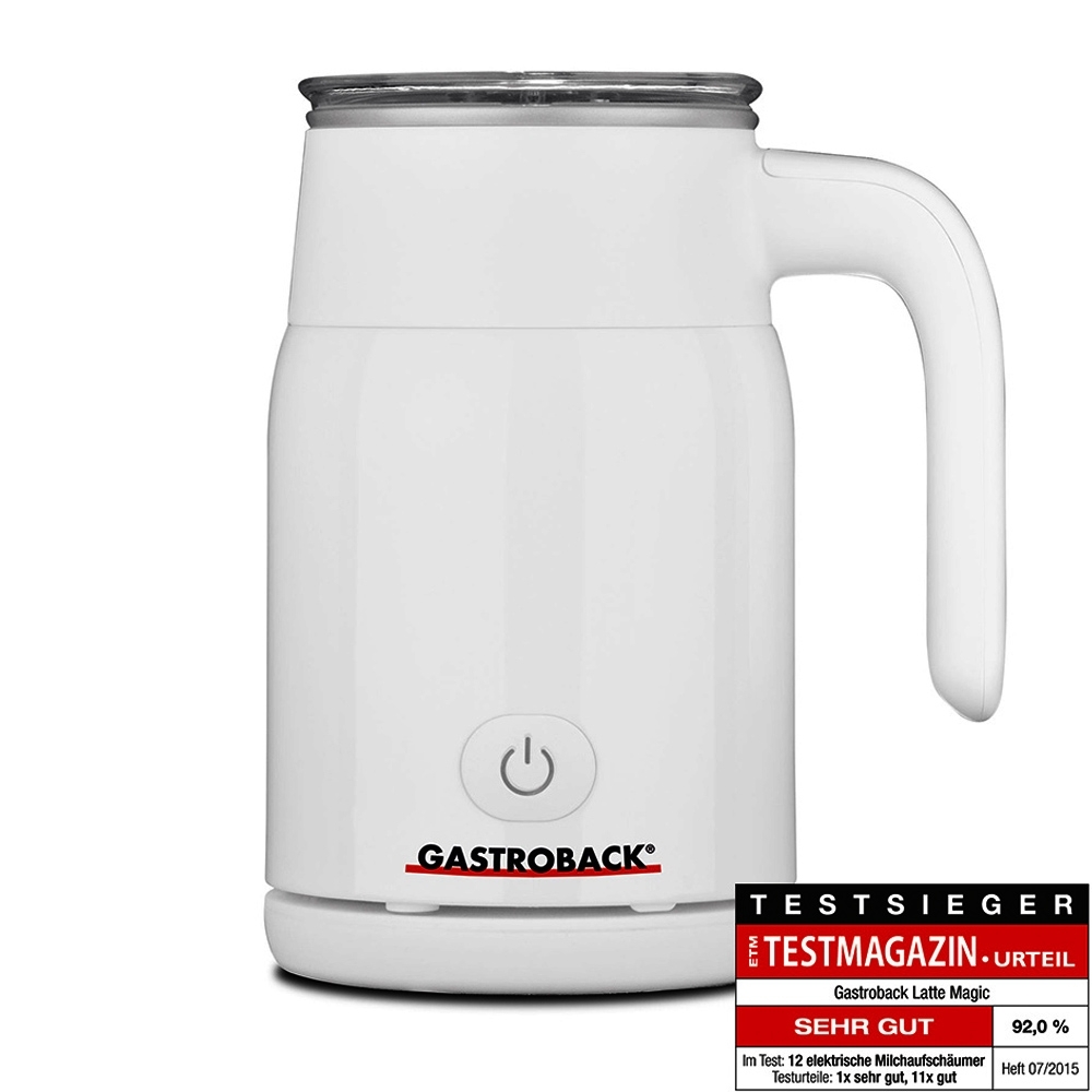 Gastroback - Latte Magic Milchaufschäumer - Weiß Gastroback - Latte Magic Milchaufschäumer - Weiß