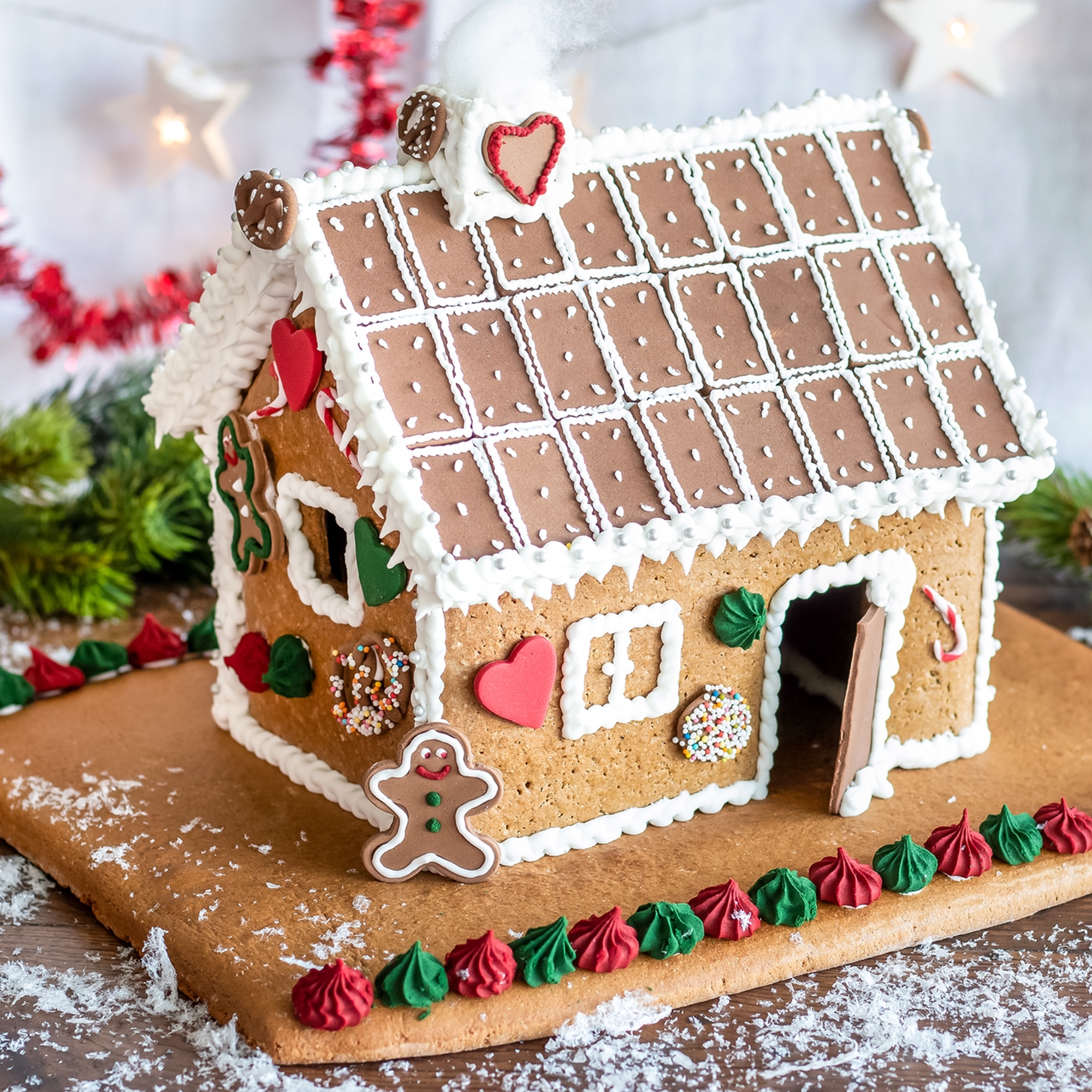 Städter - Cookie Cutter Enchanted house / Gingerbread - 7 pieces - 15 x 19 x 21 cm