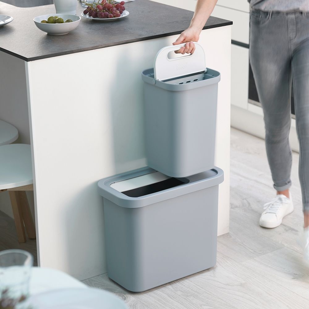Joseph Joseph - GoRecycle™ 46L Recycling Collector + Caddy Joseph Joseph - GoRecycle™ 46L Recycling Collector + Caddy