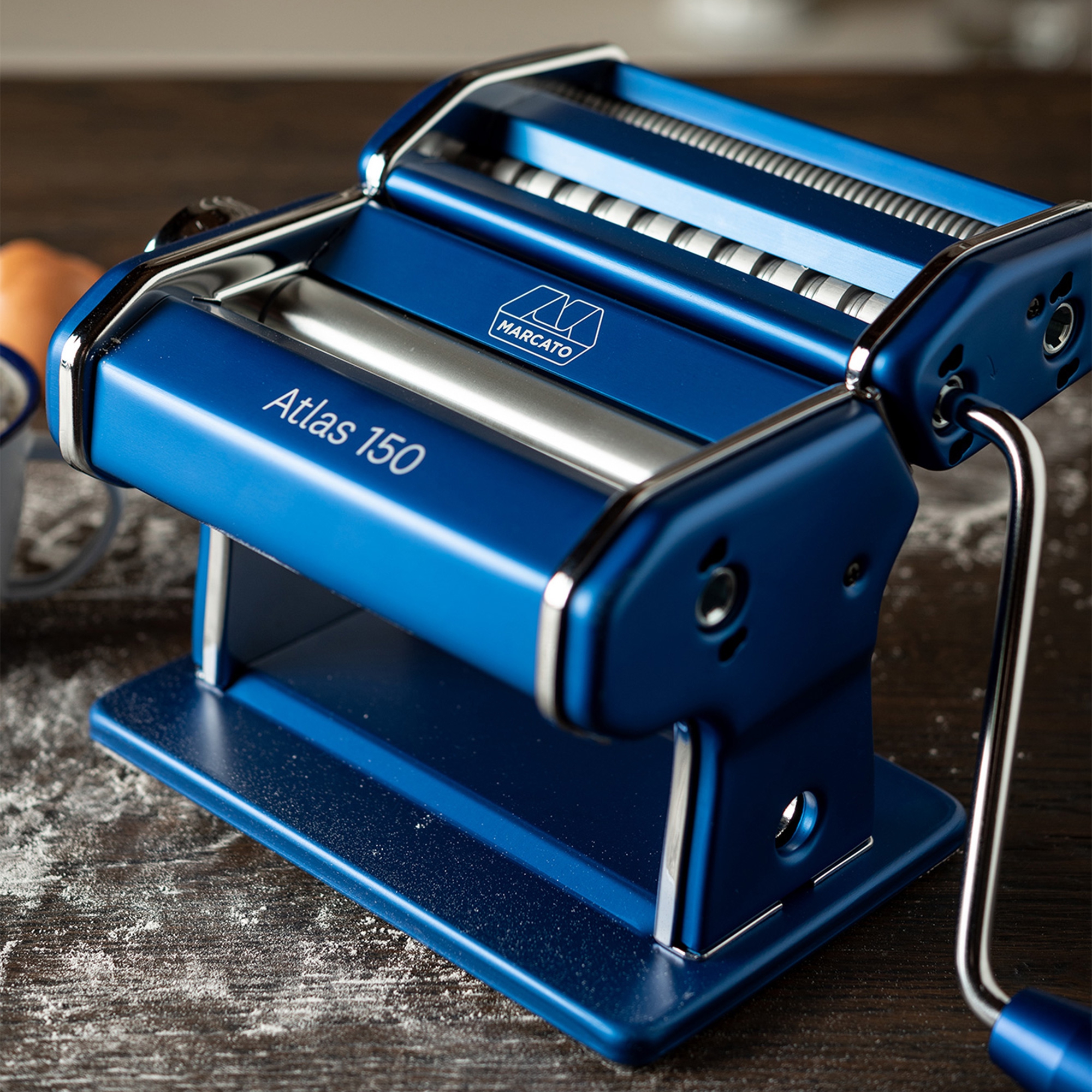 Marcato - Pasta machine "Atlas 150 Design" Blue