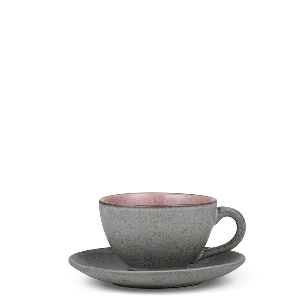 Bitz - Cup with saucer - 240 ml