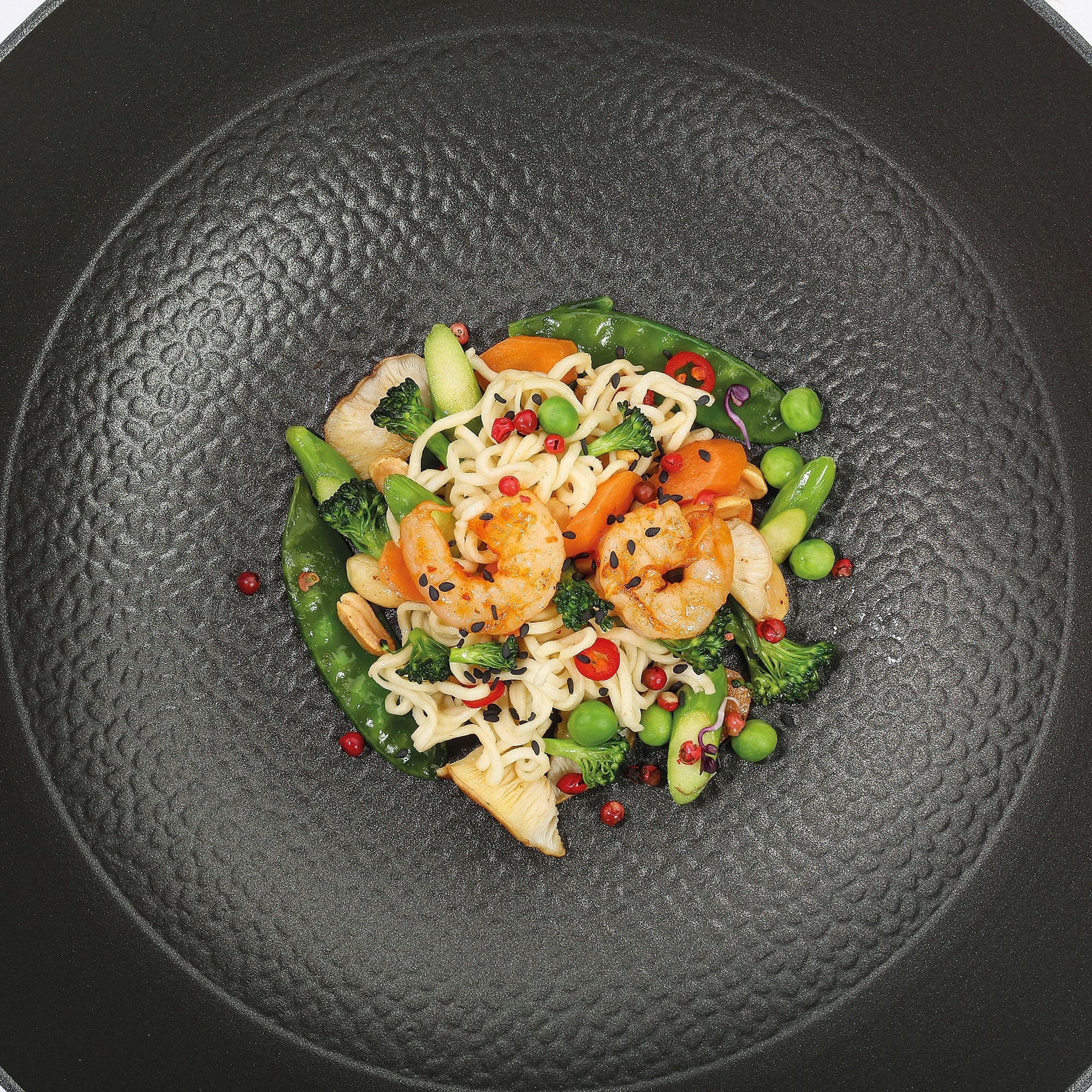 Küchenprofi - COUNTRY - Wok pan with wooden handle Küchenprofi - COUNTRY - Wok pan with wooden handle
