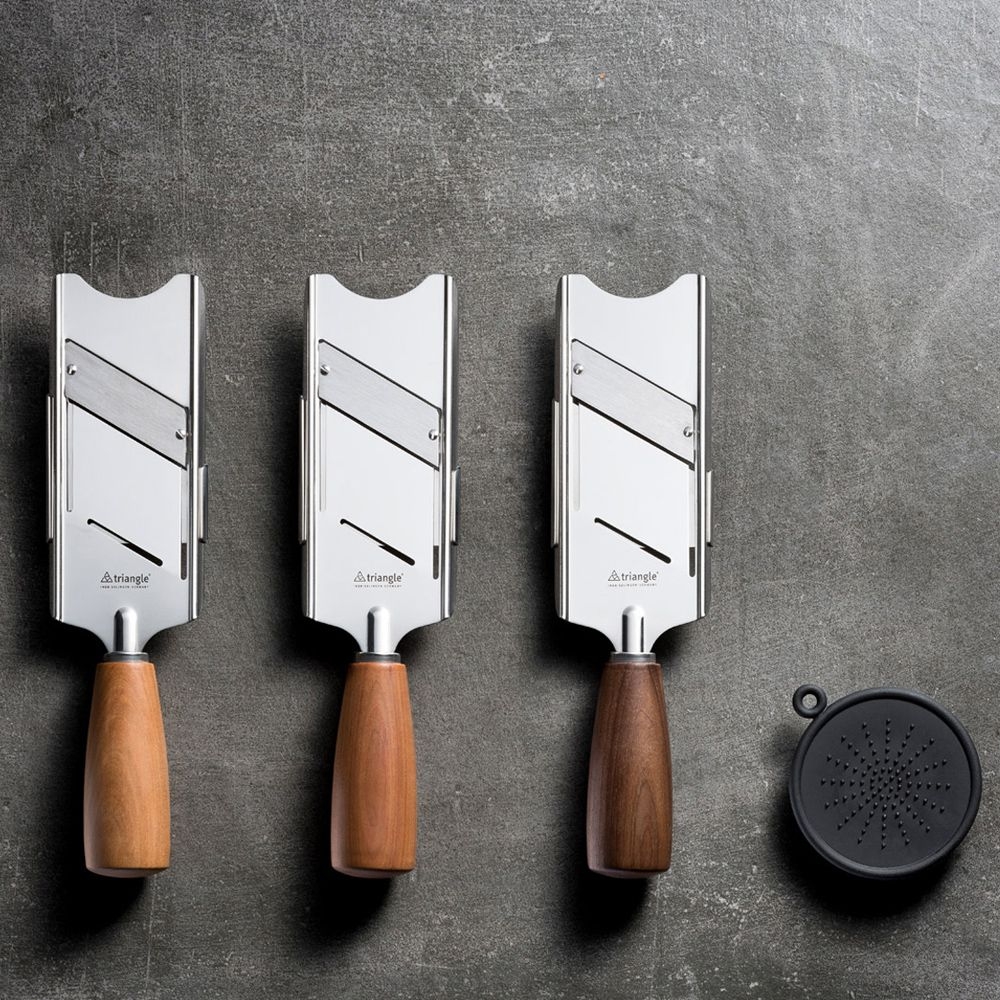 Triangle® - Feinhobel mit Restehalter Mood