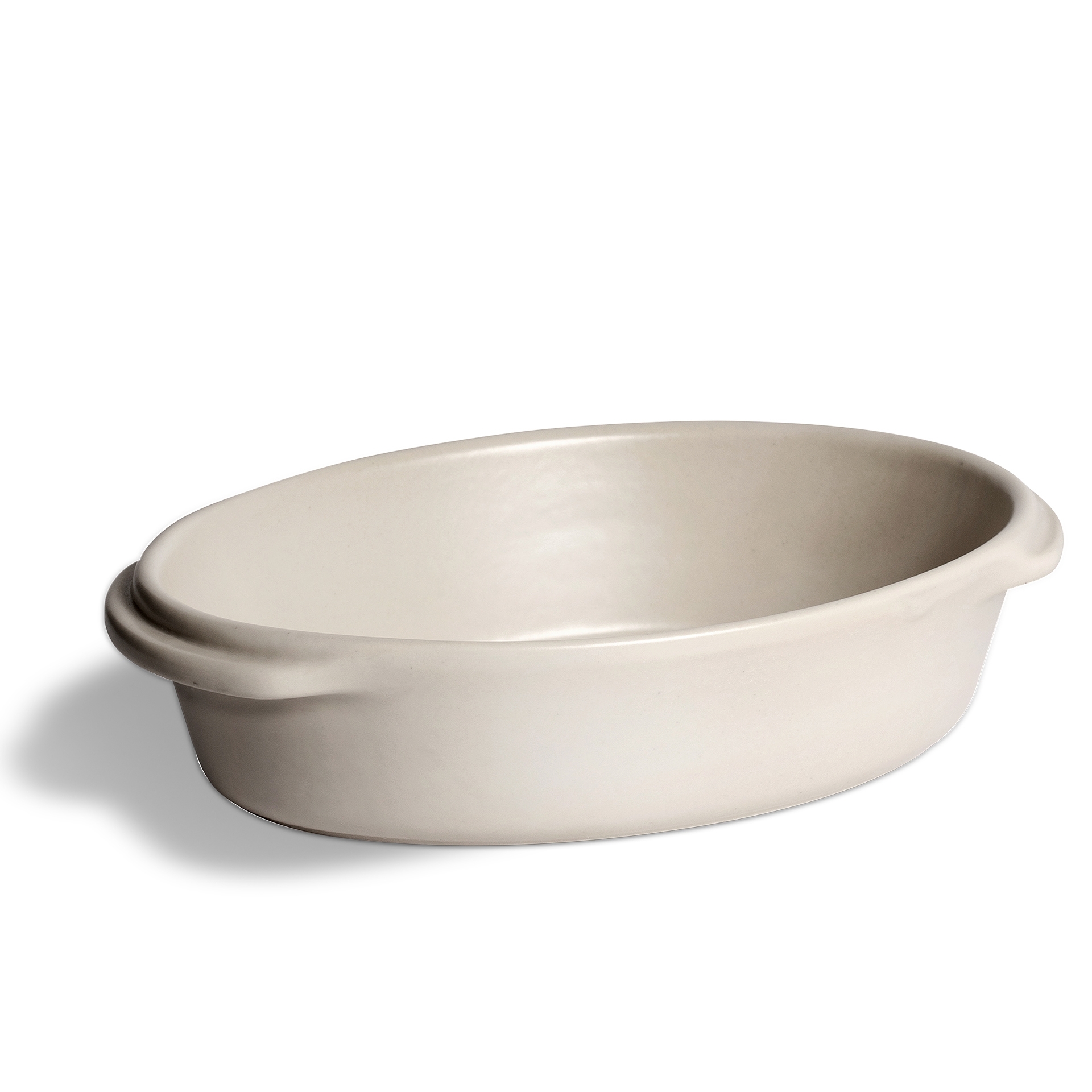 Emile Henry - SOLO Mini-Schale oval 20 x 12 cm I 650 ml - Opale