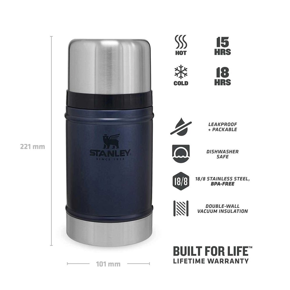 Stanley - Outdoor - Essensbehälter 0,7 L - nightfall blue