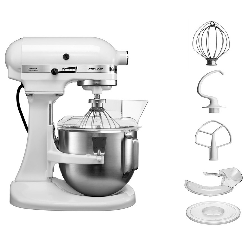 KitchenAid - Küchenmaschine 4,8 L HEAVY DUTY - Weiß KitchenAid - Küchenmaschine 4,8 L HEAVY DUTY - Weiß