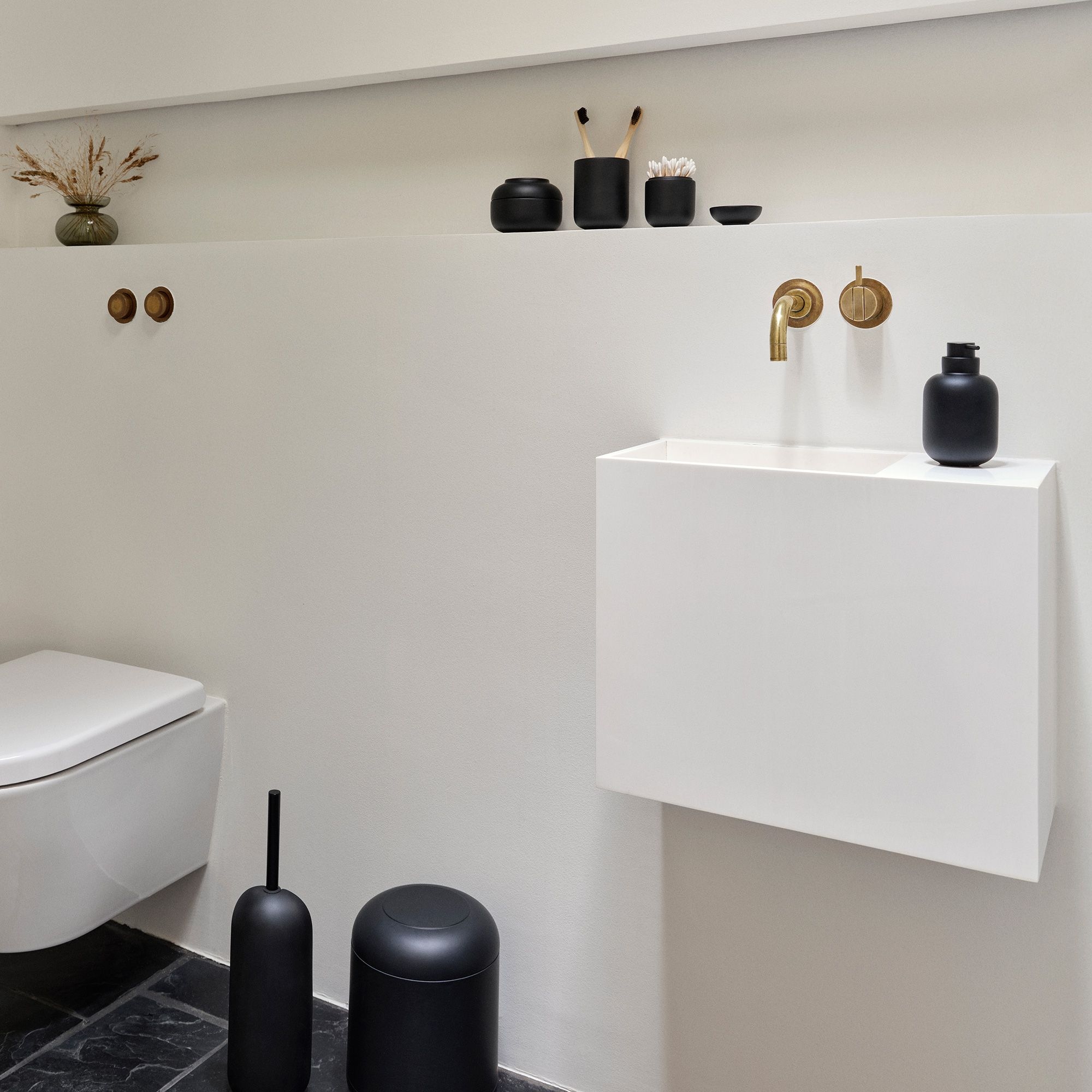 Zone - Sensu Gefäß mit Deckel - Black