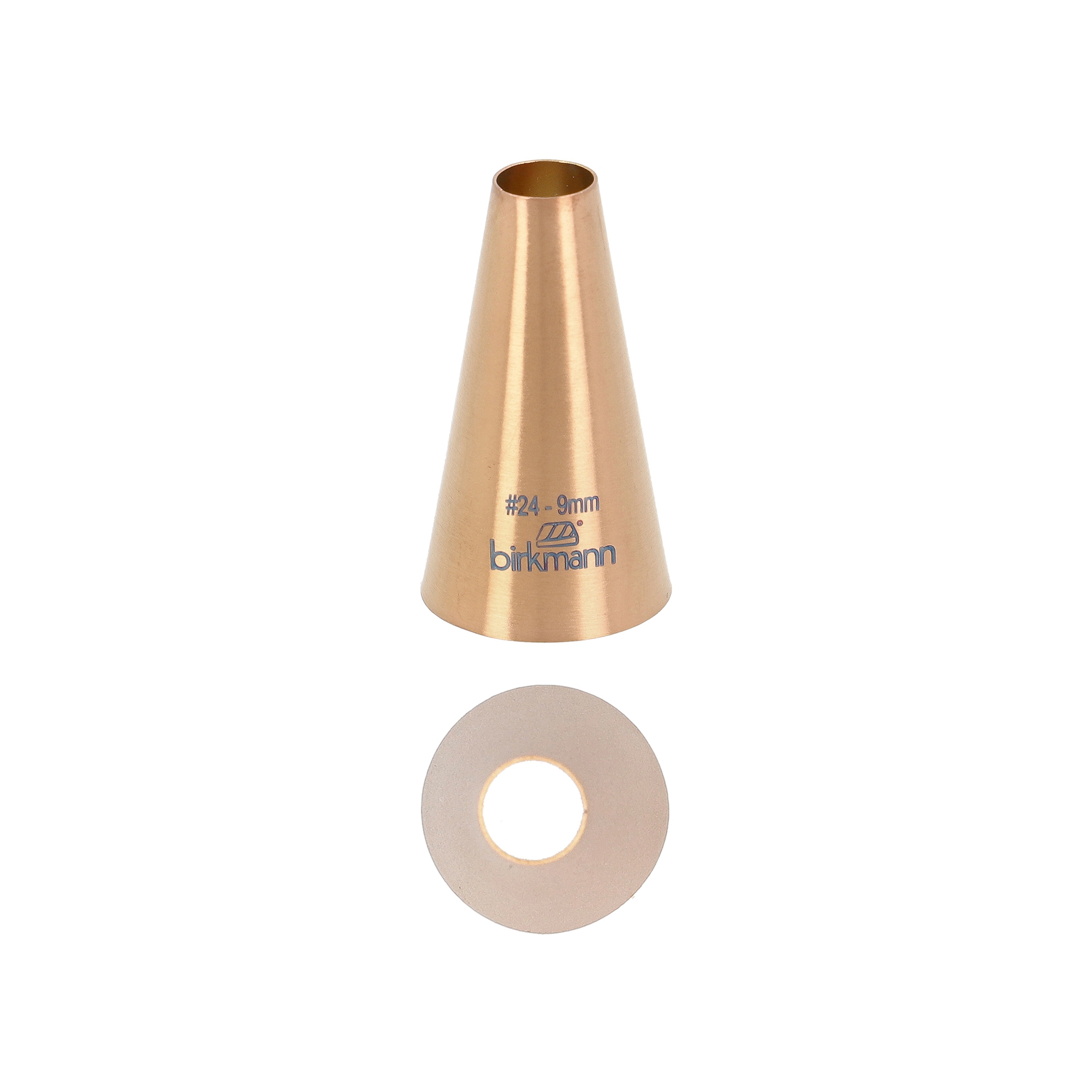 Birkmann - perforated nozzle copper colored #24 - 9mm