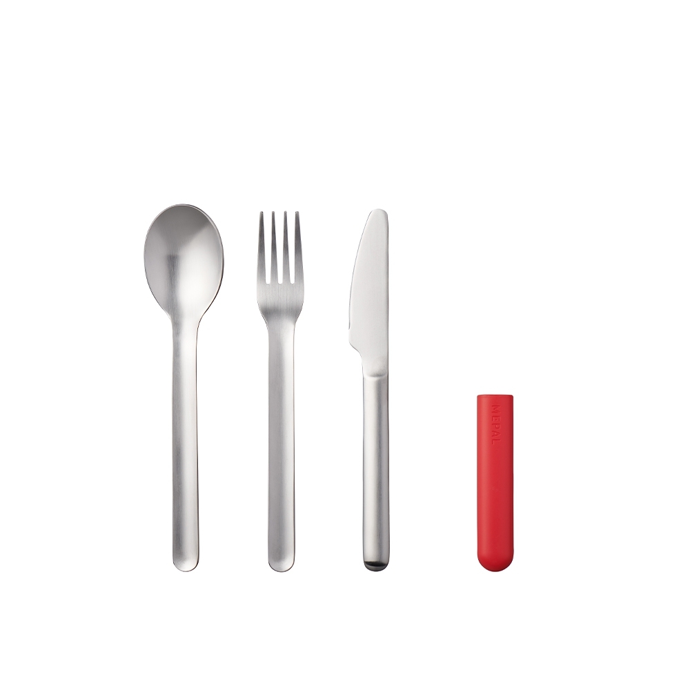 Mepal - Bloom cutlery set 3 pieces - different colors