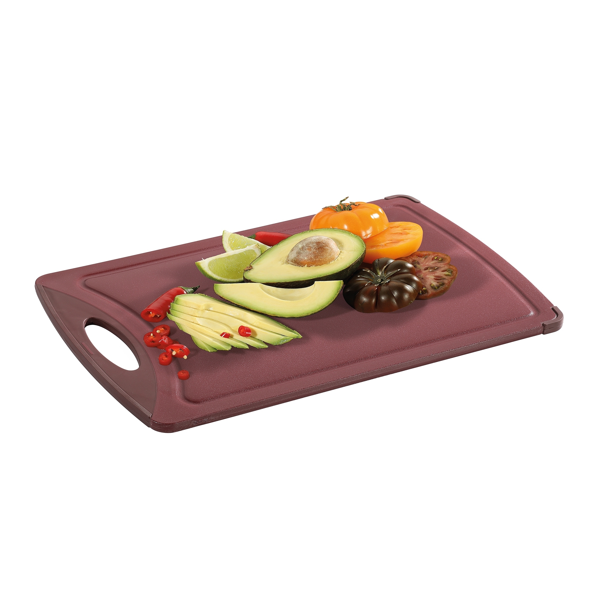 Zassenhaus EASY CUT médoc cutting board with fruit and veg