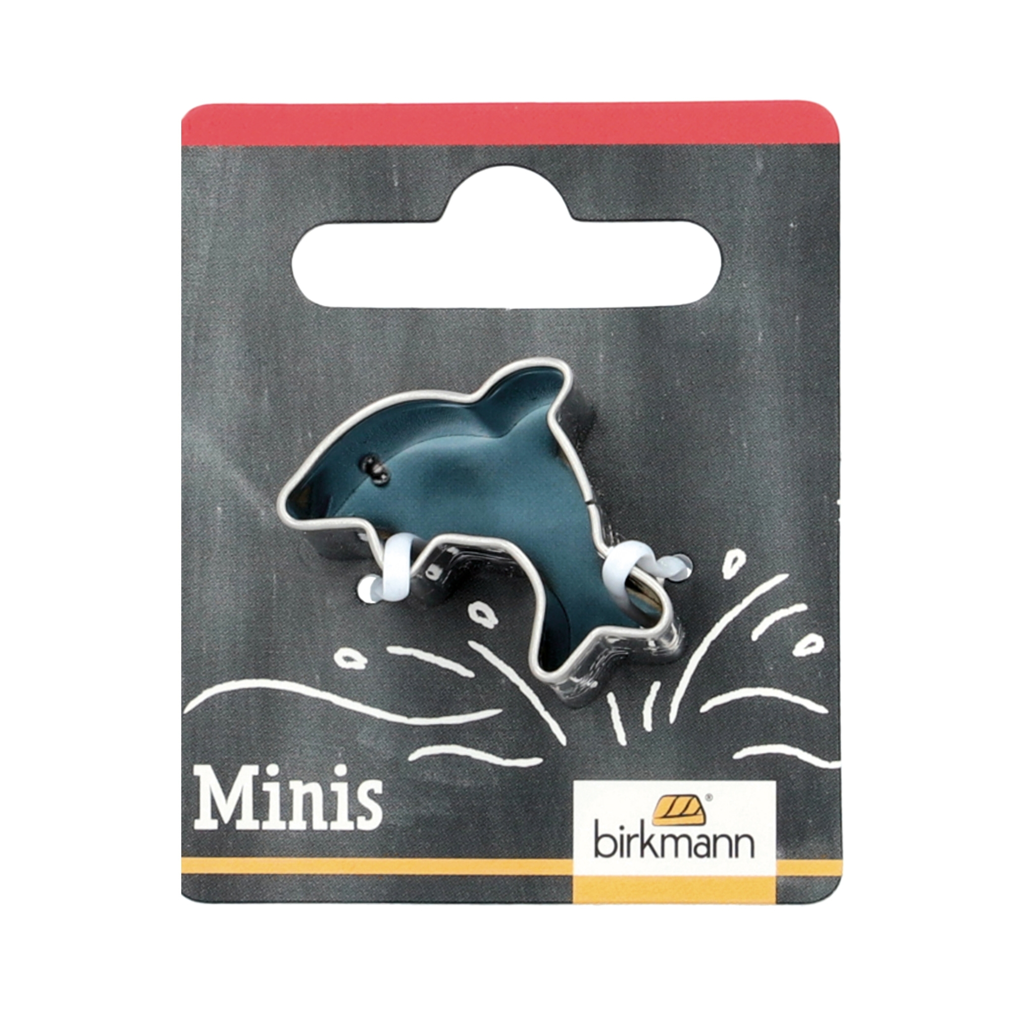 Birkmann - Mini cookie cutter - dolphin- 2.8 cm