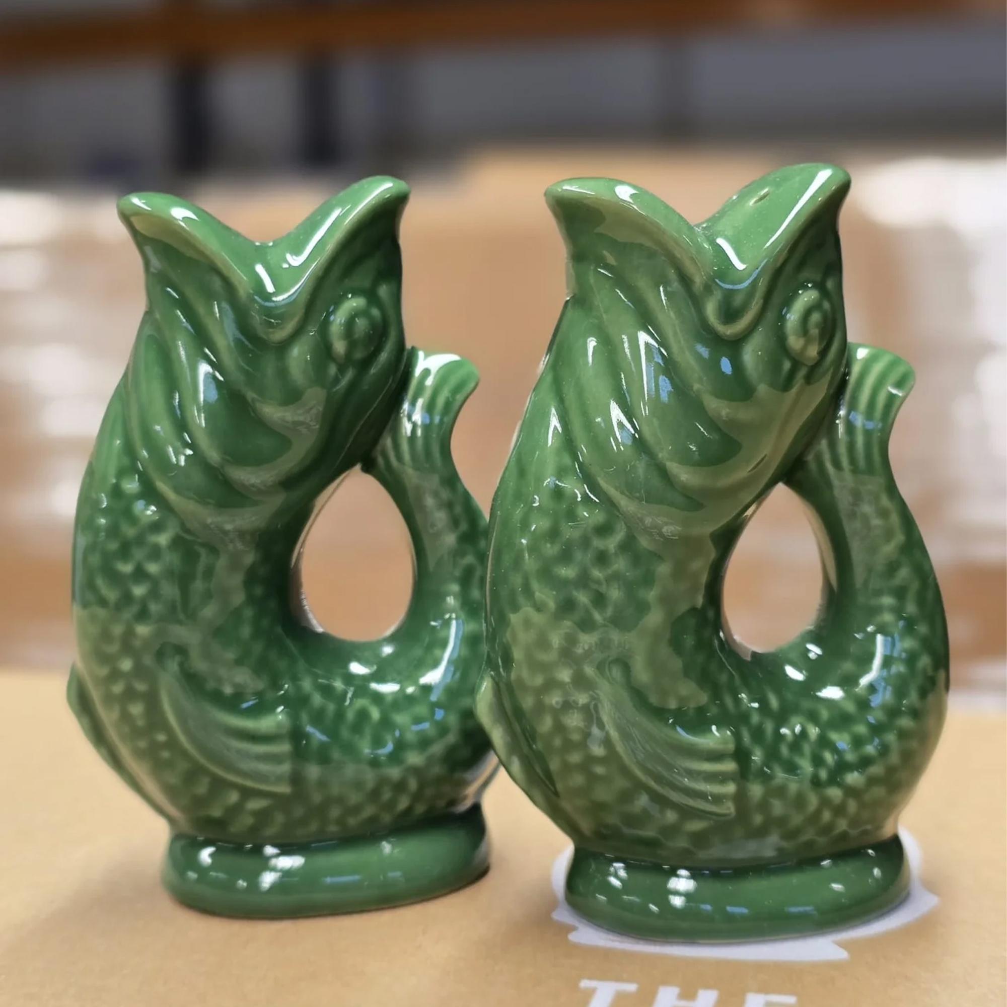 Gluckigluck - Salt & Pepper Shakers - Dark Green