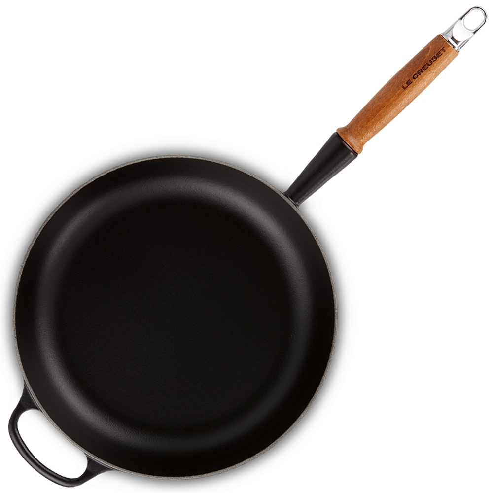 Le Creuset - Frying Pan with Wooden Handle