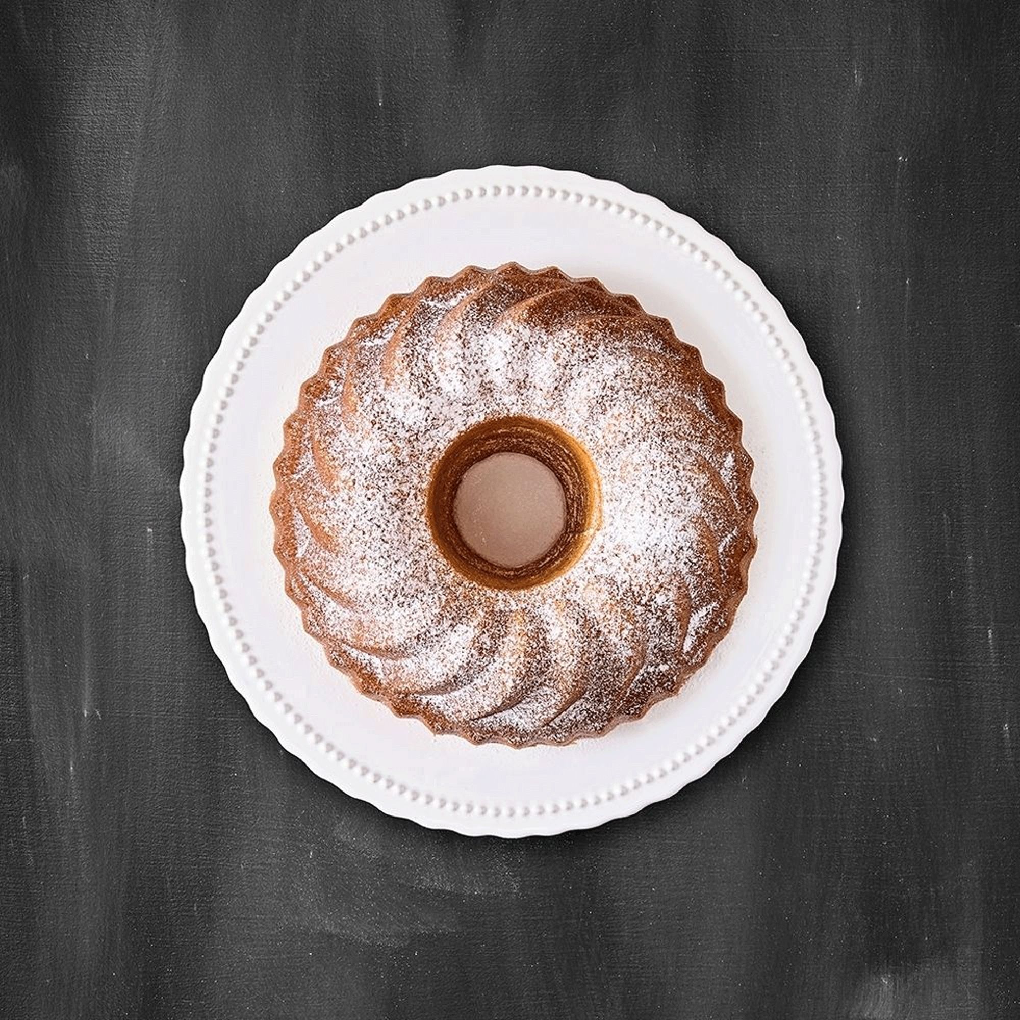 Birkmann - Ceramic cake plate, 25 cm / Vintage