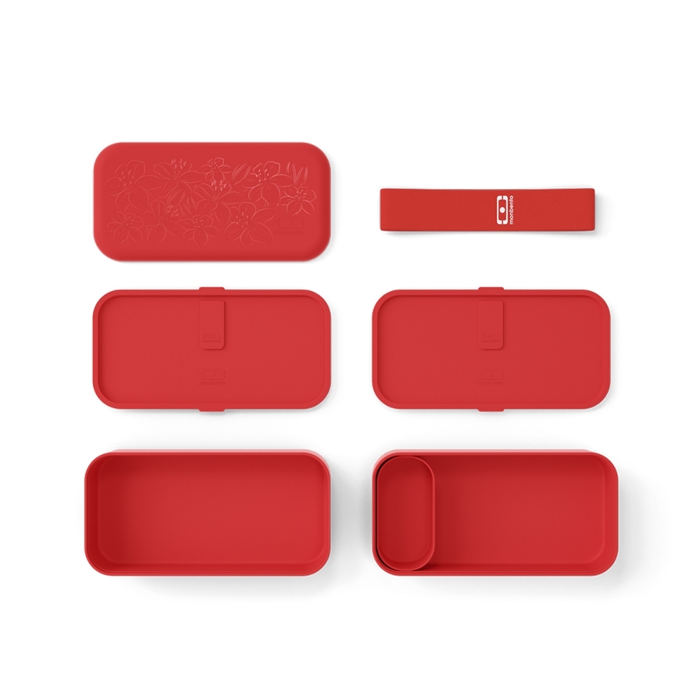 monbento - Original Bento Box Podium - graviert Lilie monbento - Original Bento Box Podium - graviert Lilie