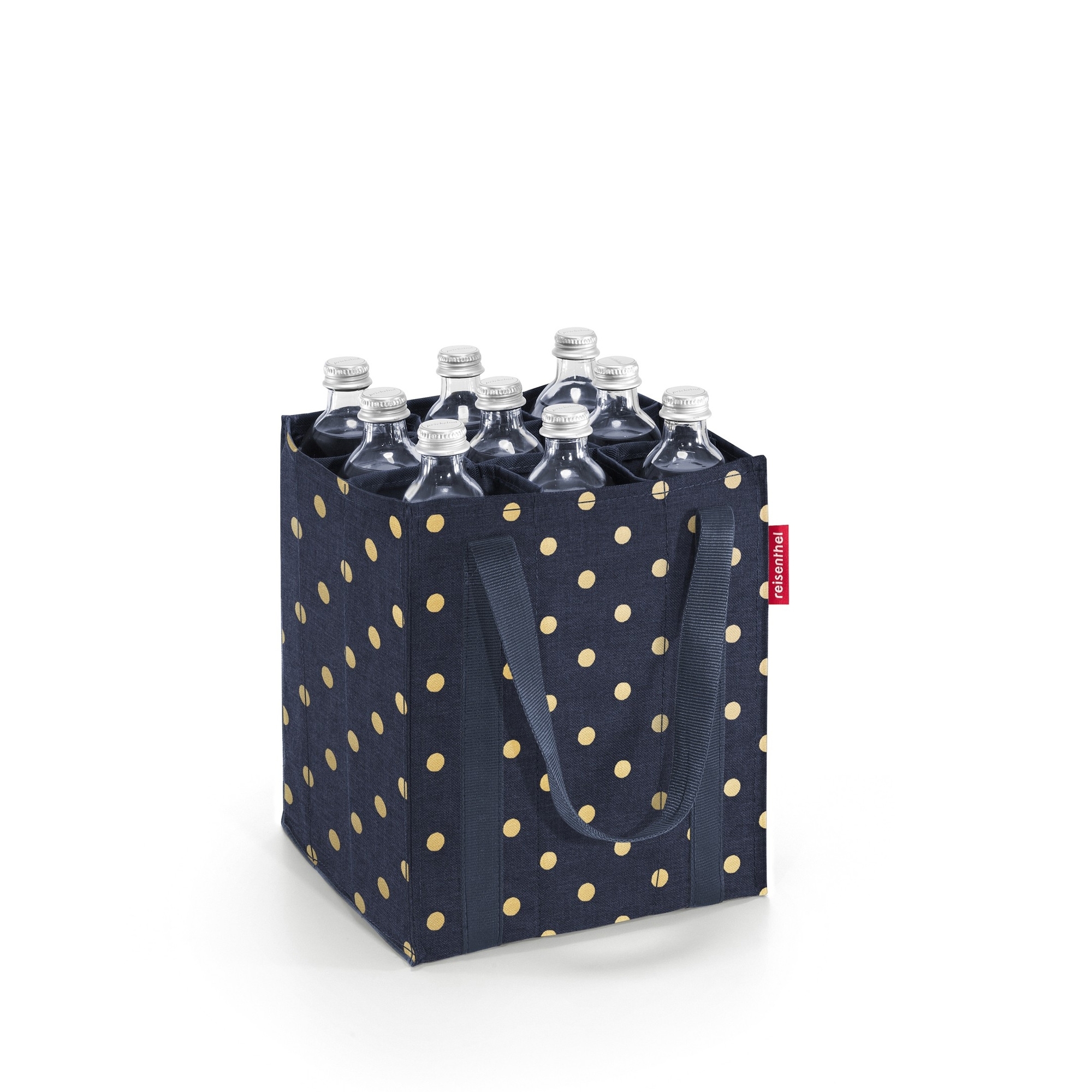 reisenthel - bottlebag - metallic dots blue reisenthel - bottlebag - metallic dots blue
