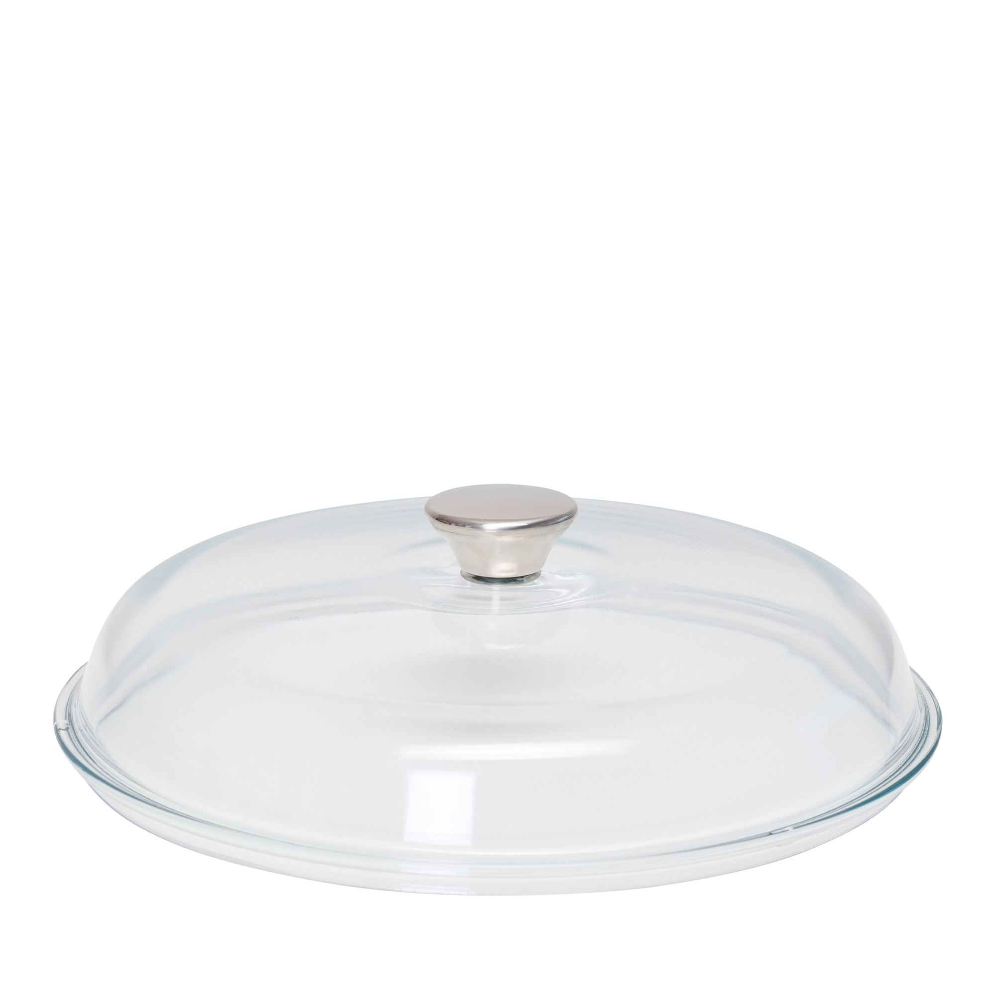 Riess - High glass lid with stainless steel knob, 28 cm
