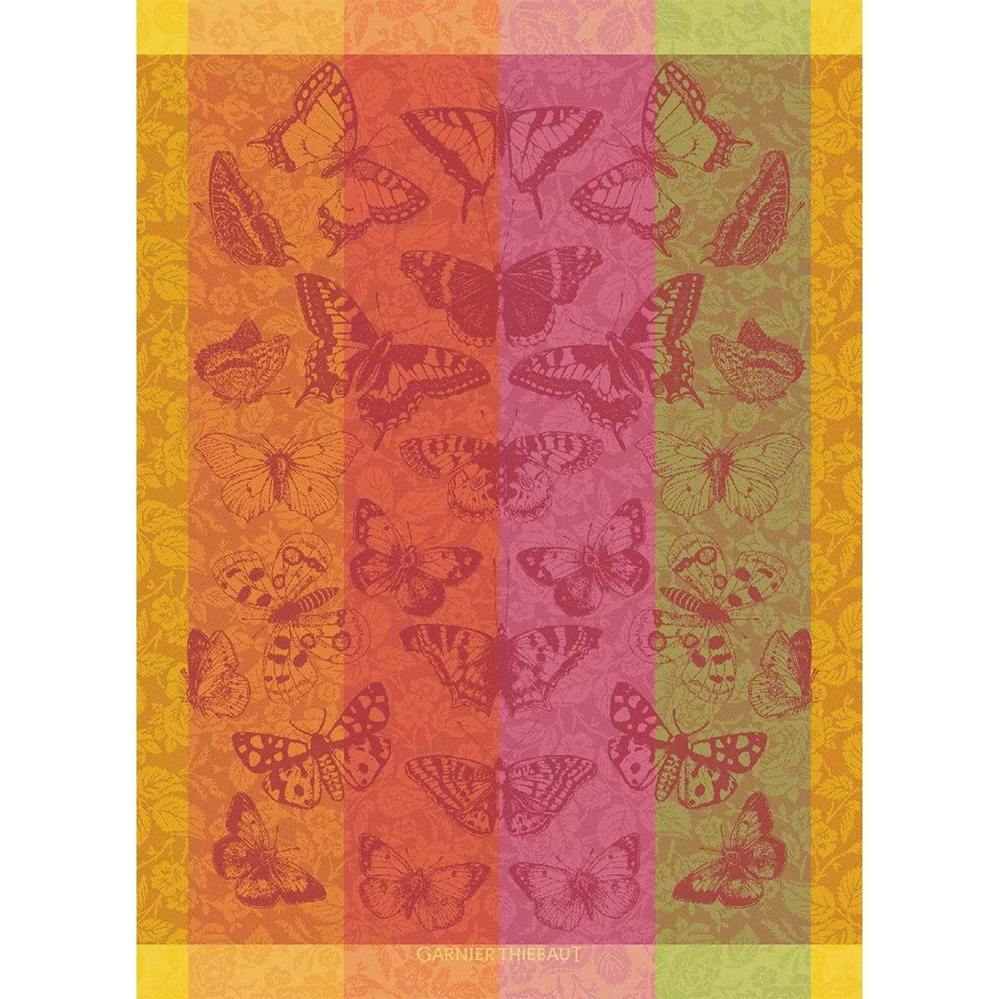 Garnier-Thiebaut Geschirrtuch - Beaux Papillons Flamboyant Garnier-Thiebaut Geschirrtuch - Beaux Papillons Flamboyant