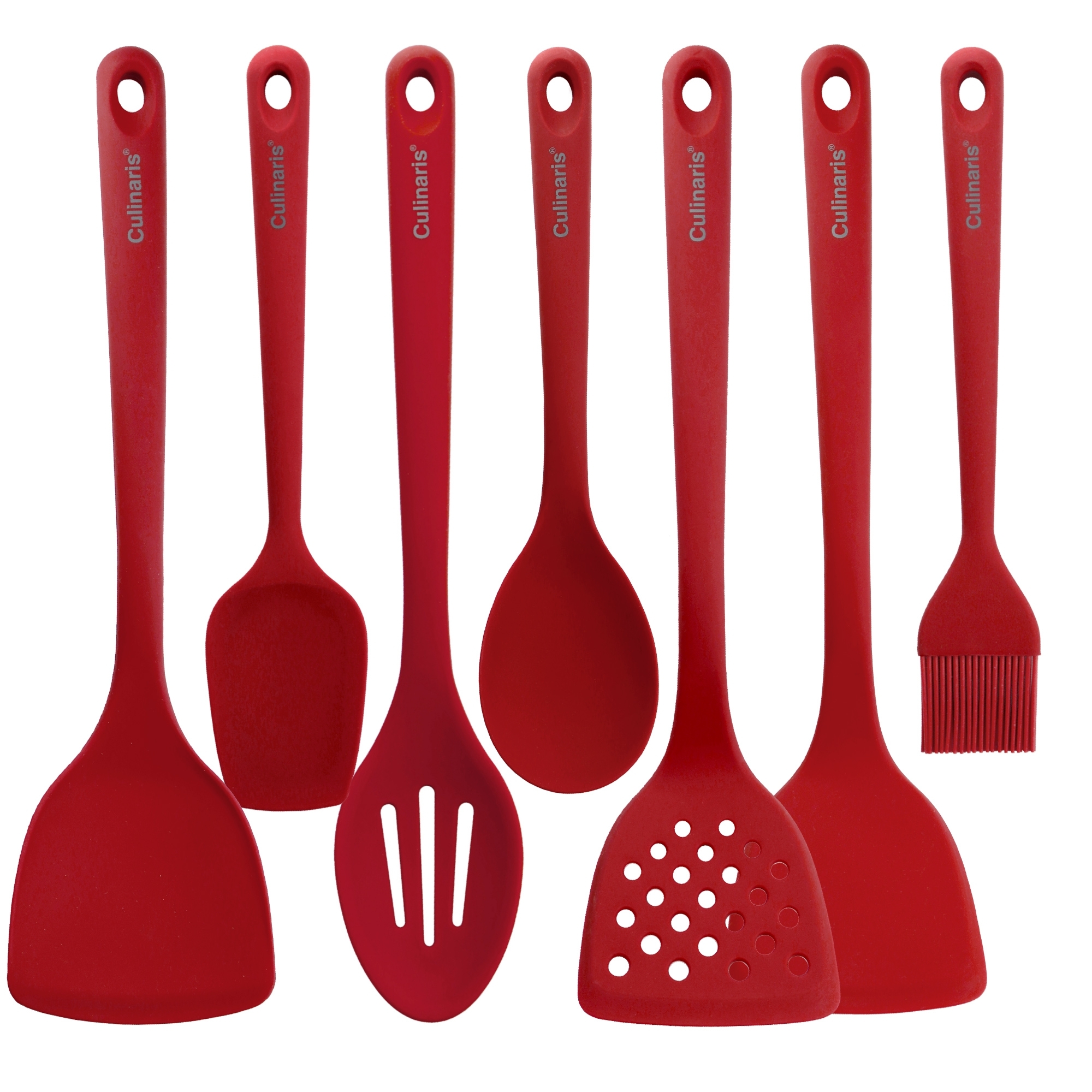 Kitchen gadget set - 15-pcs. - silicone - red | Culinaris Kitchen gadget set - 15-pcs. - silicone - red | Culinaris