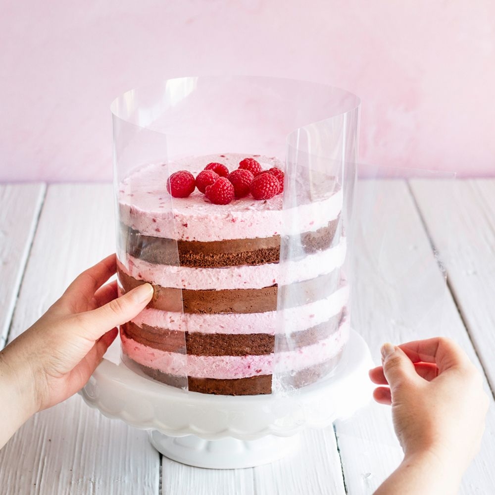 Städter - Clear acetat cake liner ca. 20 cm x 10 m transpare Städter - Clear acetat cake liner ca. 20 cm x 10 m transpare