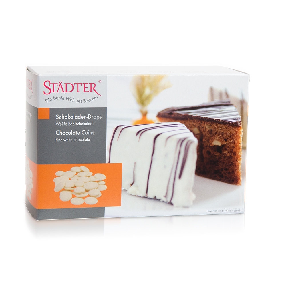 Städter - Kuvertüre Edel-Schokolade Drops 500 g