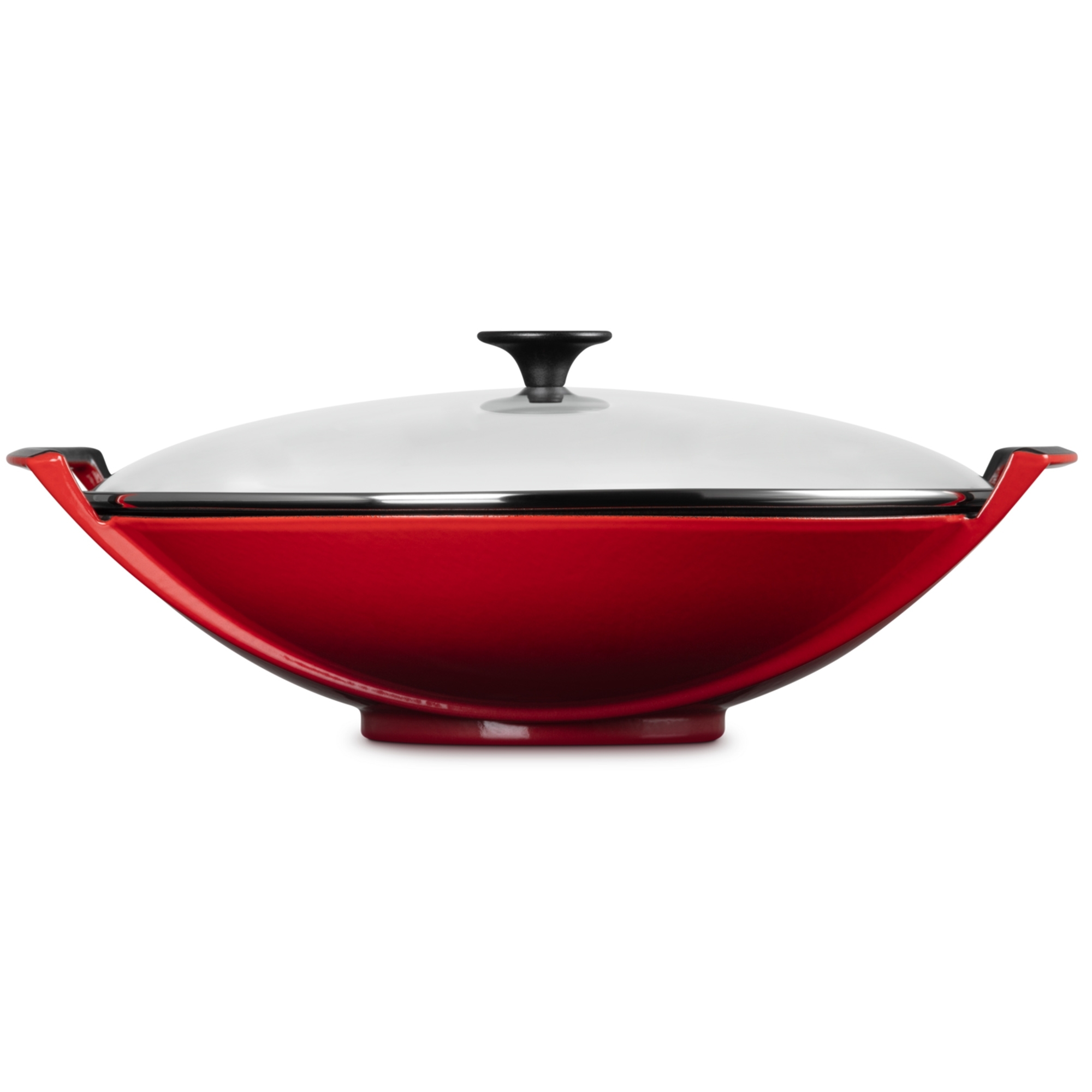 Le Creuset - Wok 36 cm mit Glasdeckel Le Creuset - Wok 36 cm mit Glasdeckel