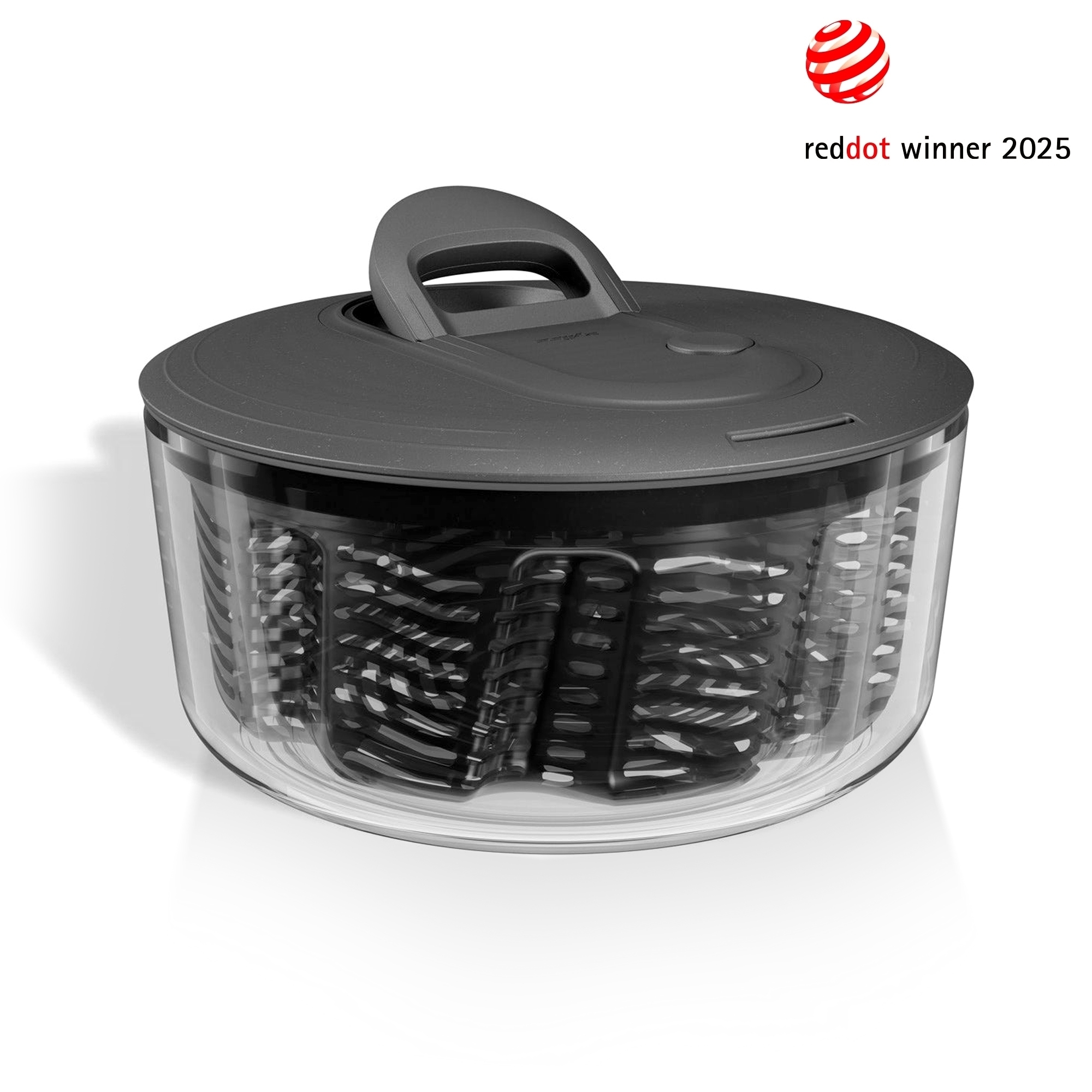 ZYLISS -  Easy Spin Salad Spinner | Plastic