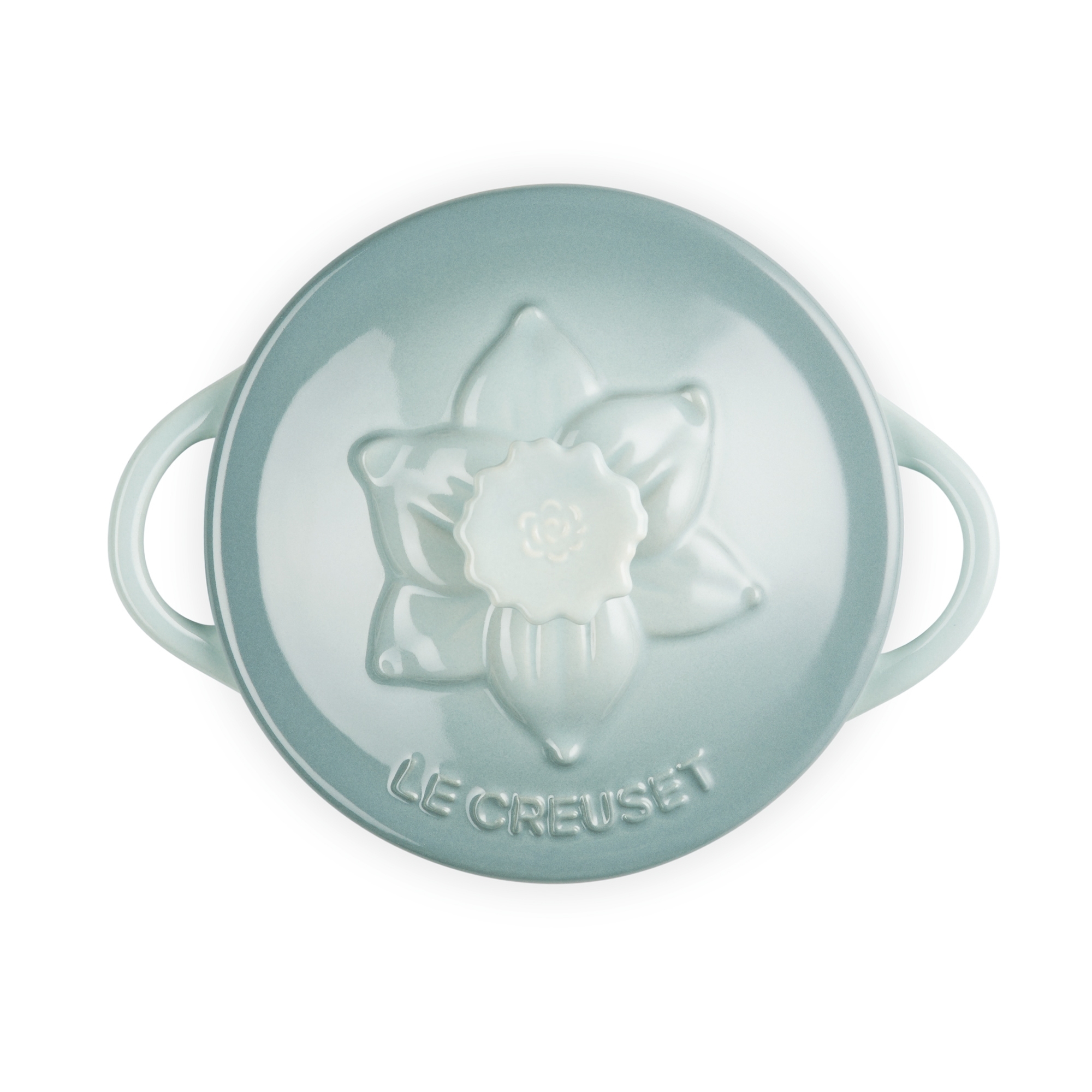 Le Creuset - Mini Cocotte - rund 250 ml - Jardin - Sea Salt Le Creuset - Mini Cocotte - rund 250 ml - Jardin - Sea Salt