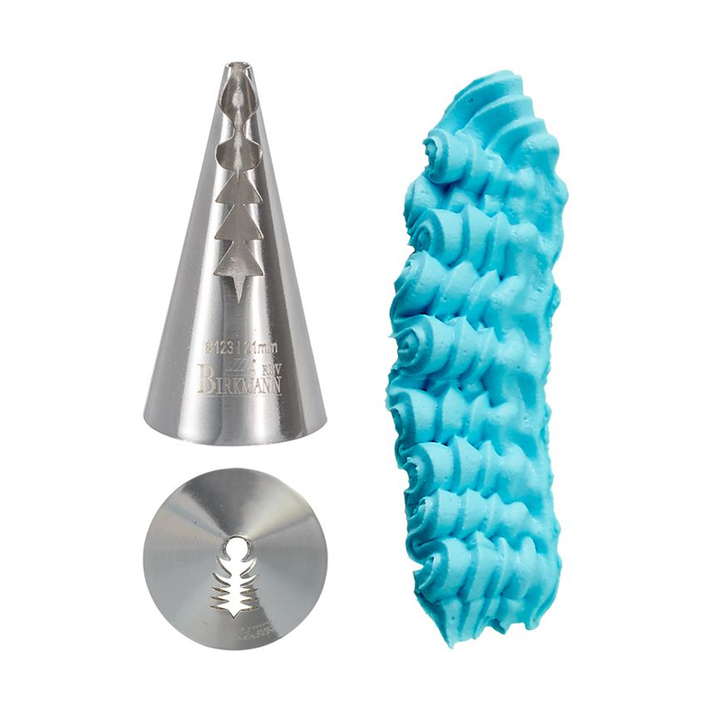 RBV Birkmann - ruffle nozzle, serrated #123 - 21 mm