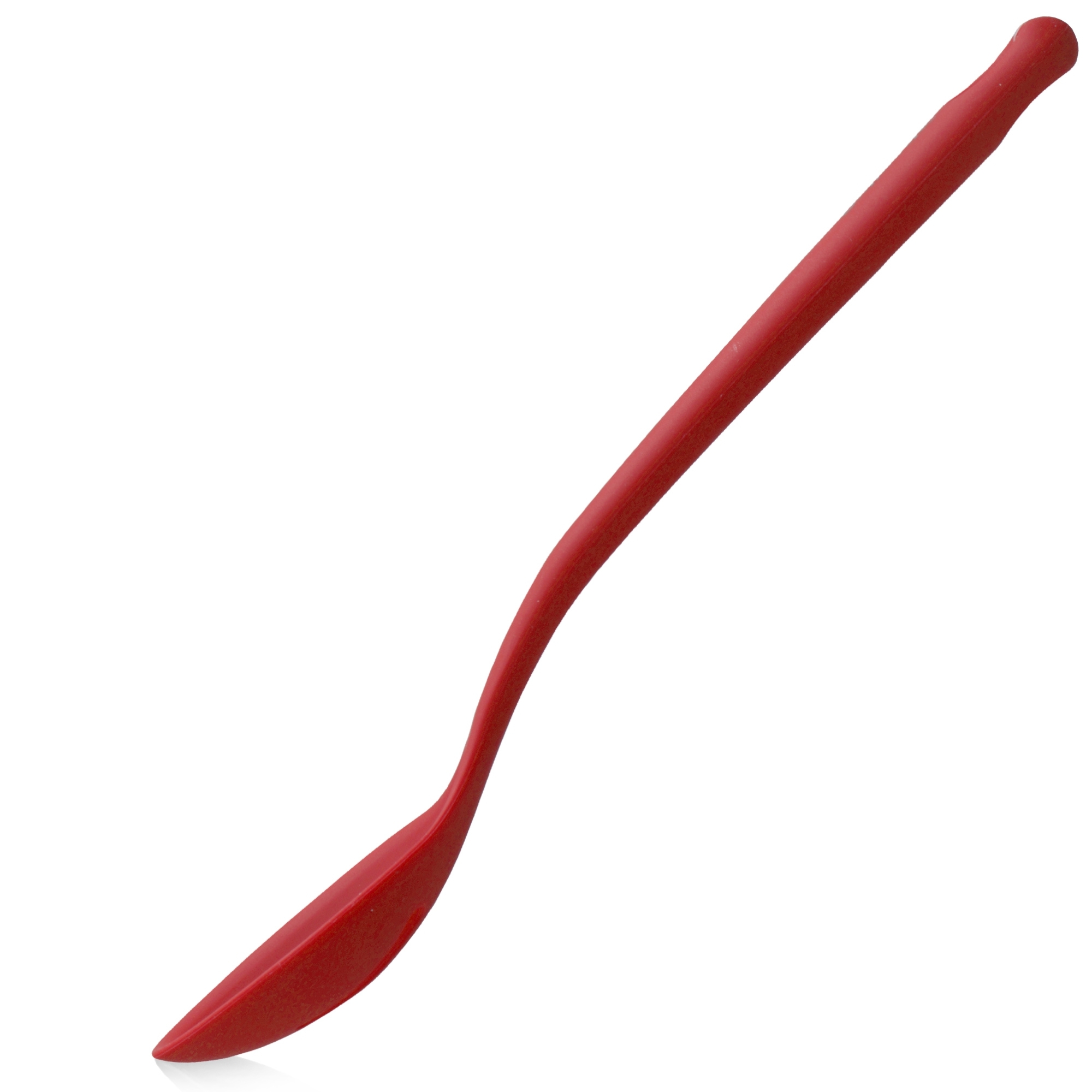 Slotted spoon - silicone - red | Culinaris Slotted spoon - silicone - red | Culinaris