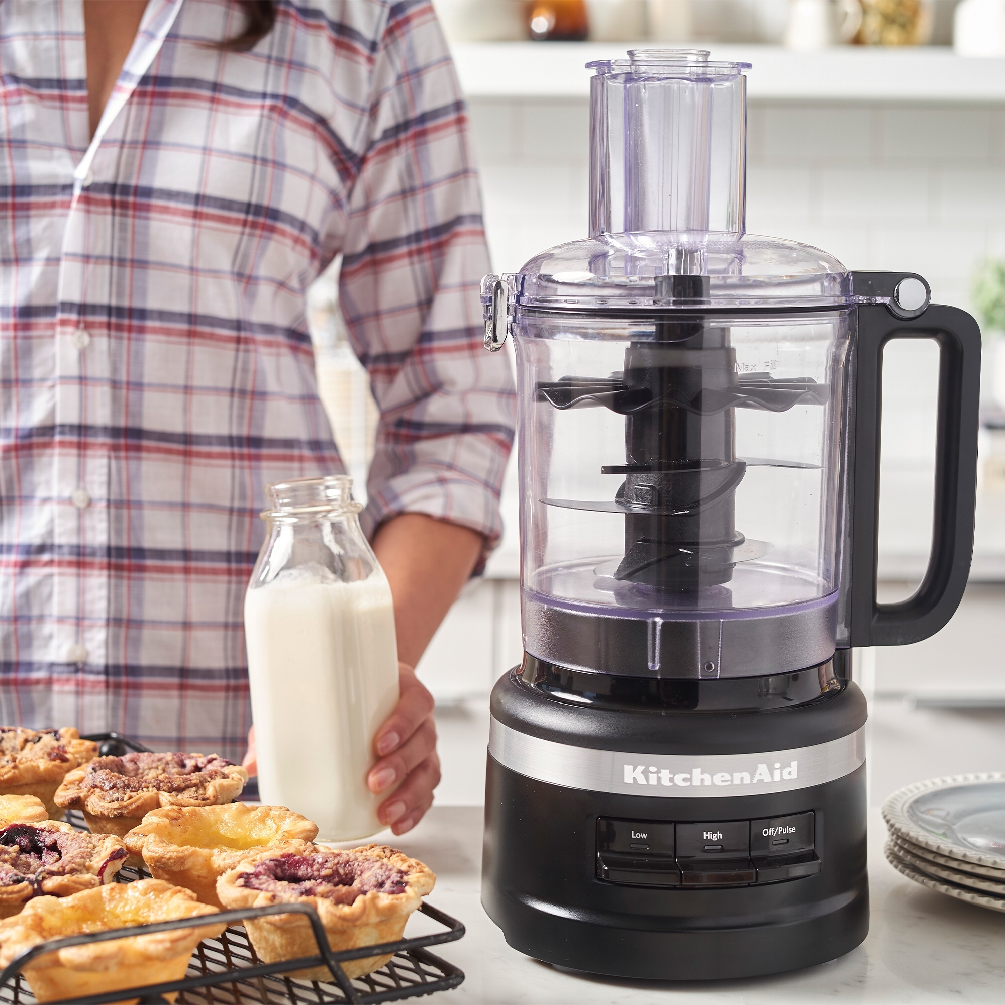 KitchenAid - FoodProcessor 2,1 L - matte black