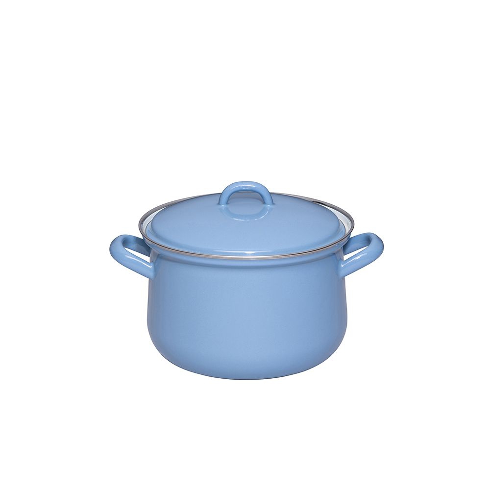 Riess CLASSIC - Nature Blue - Casserole with Lid 18 cm