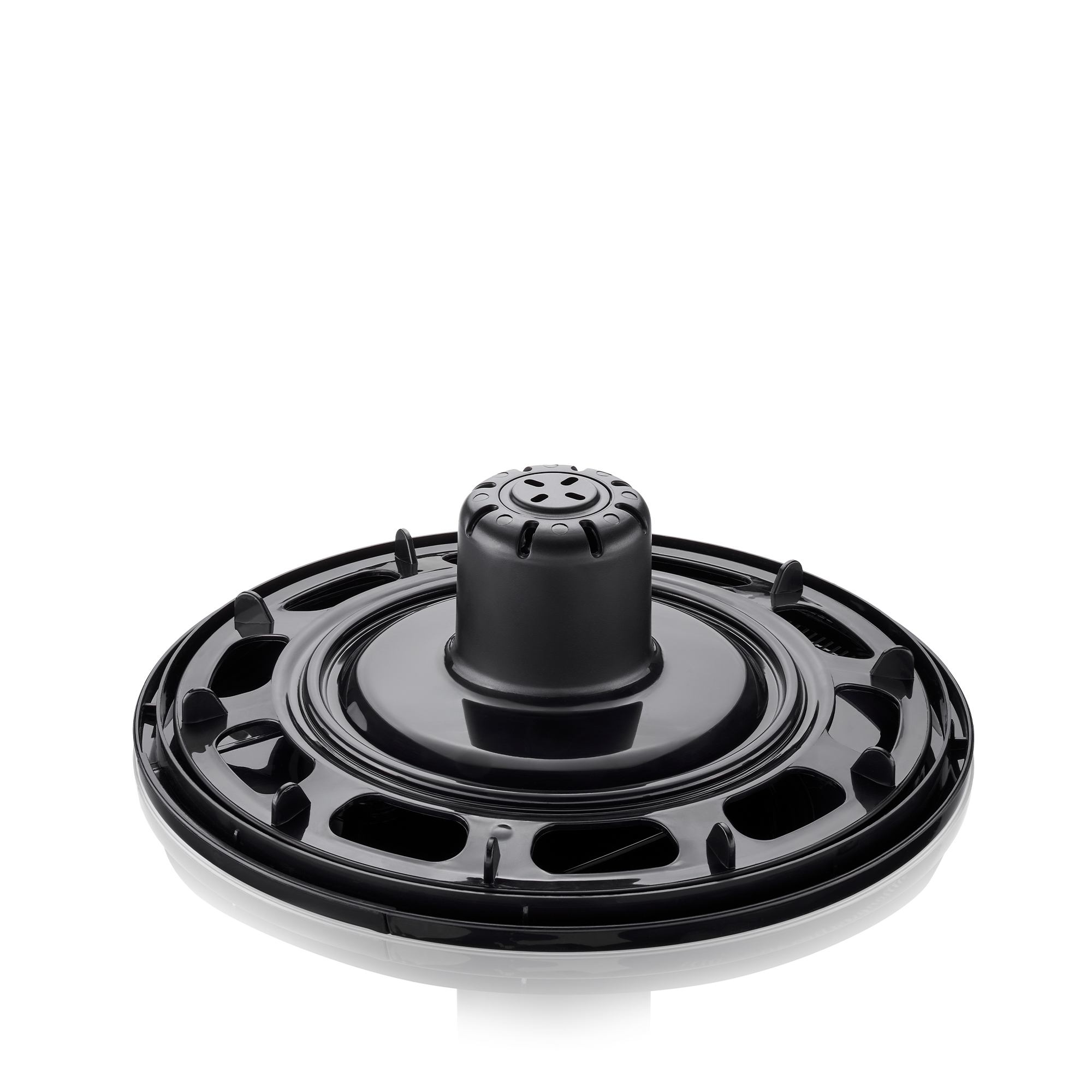 Gefu - PUSH IT salad spinner, Ø 25 cm stainless steel