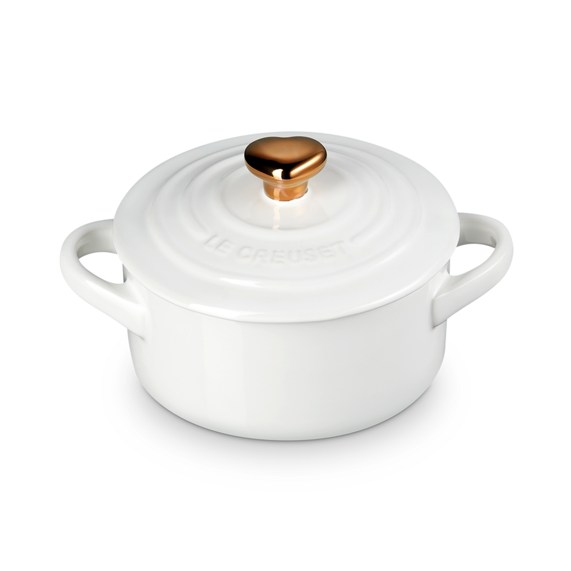 Le Creuset - Mini Cocotte with Golden Heart Knob