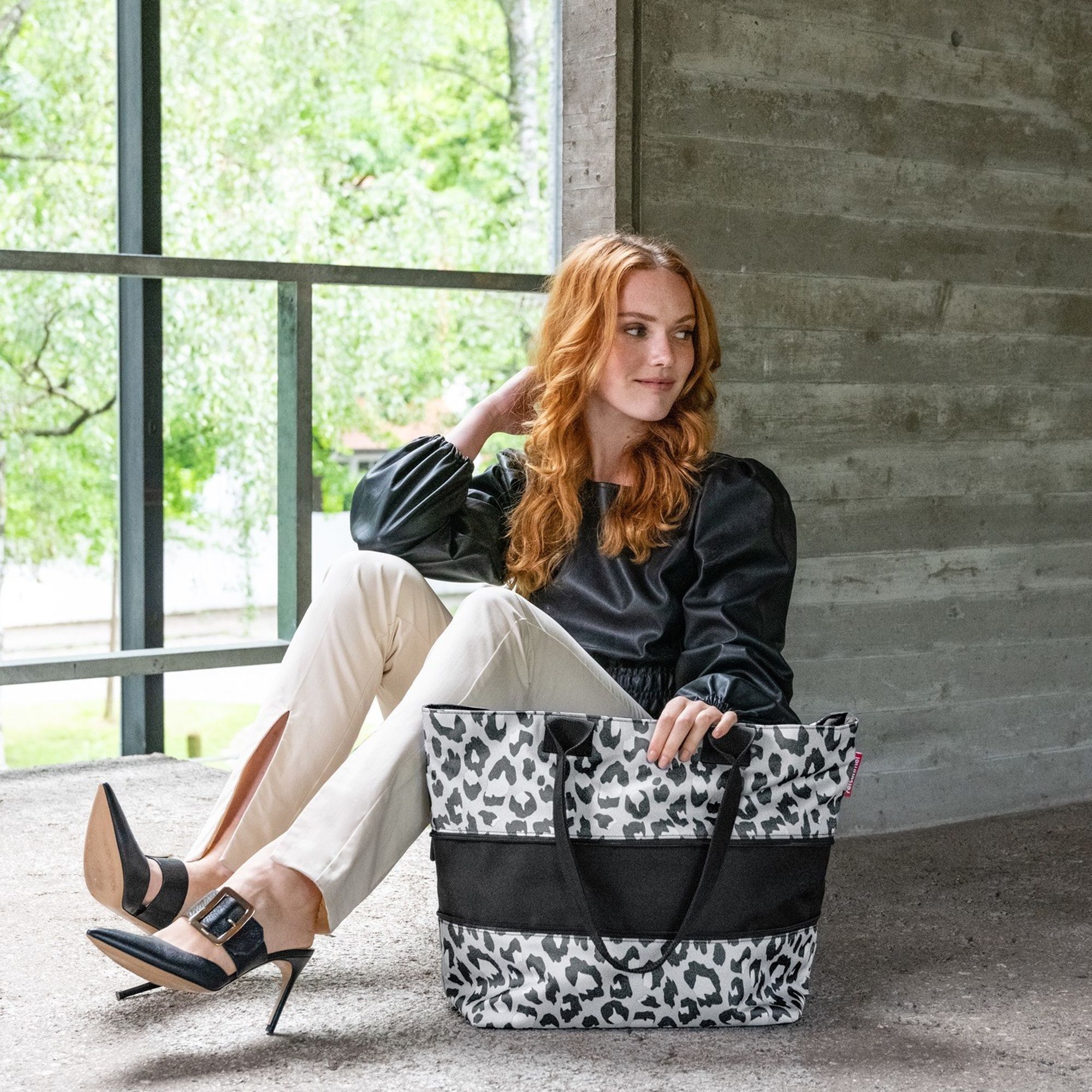 reisenthel - shopper e1 - leo nero