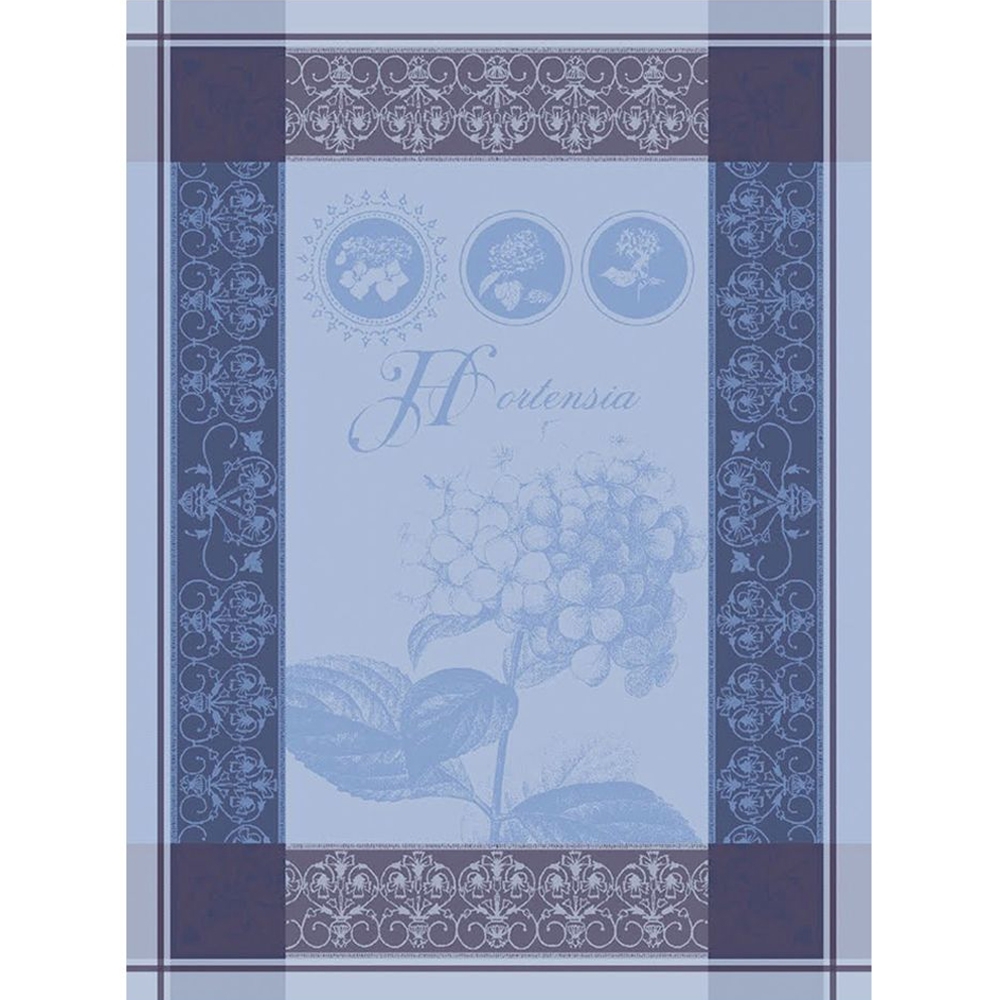 Garnier-Thiebaut Geschirrtuch - Hortensia Bleu