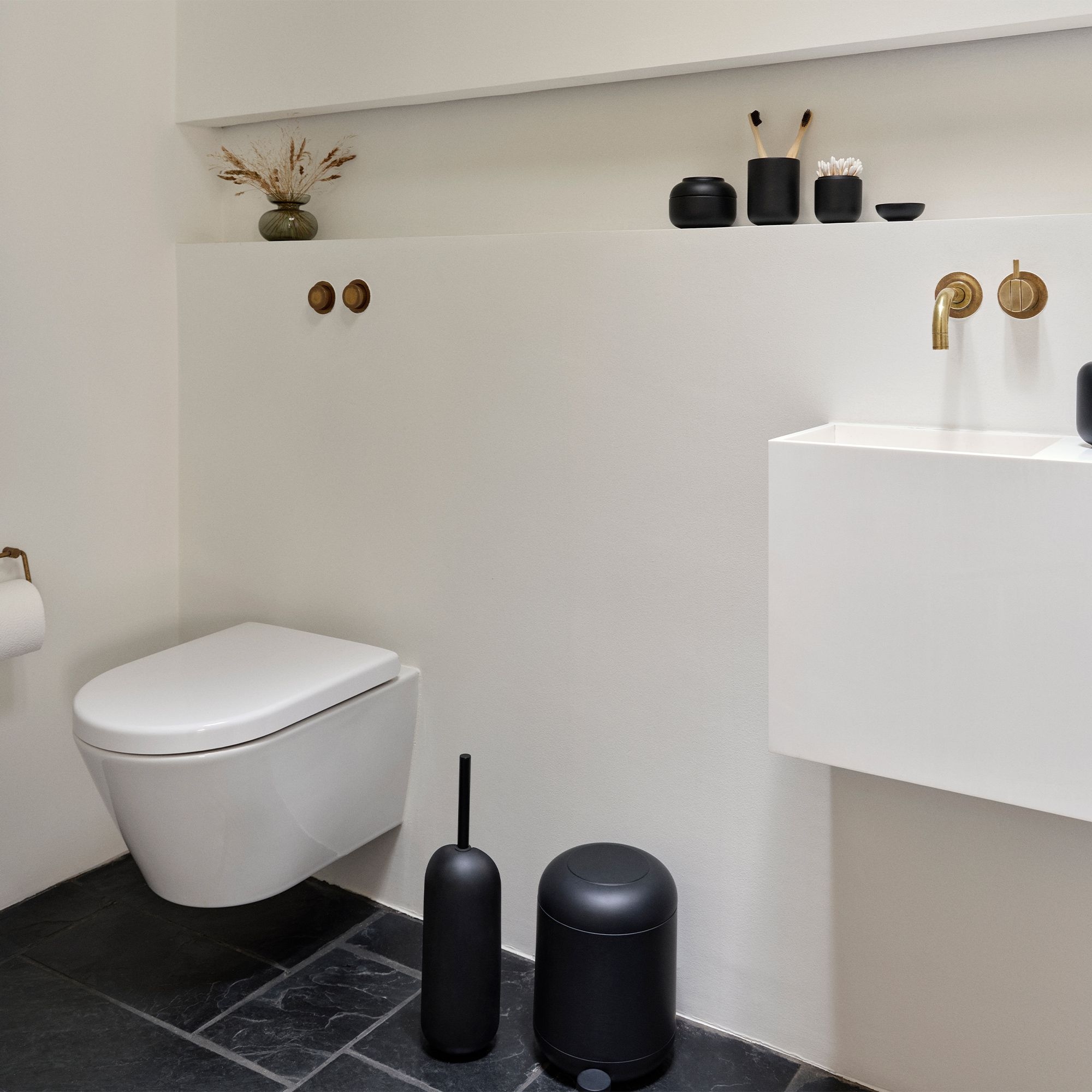 Zone - Sensu Toilettenbürste - Black