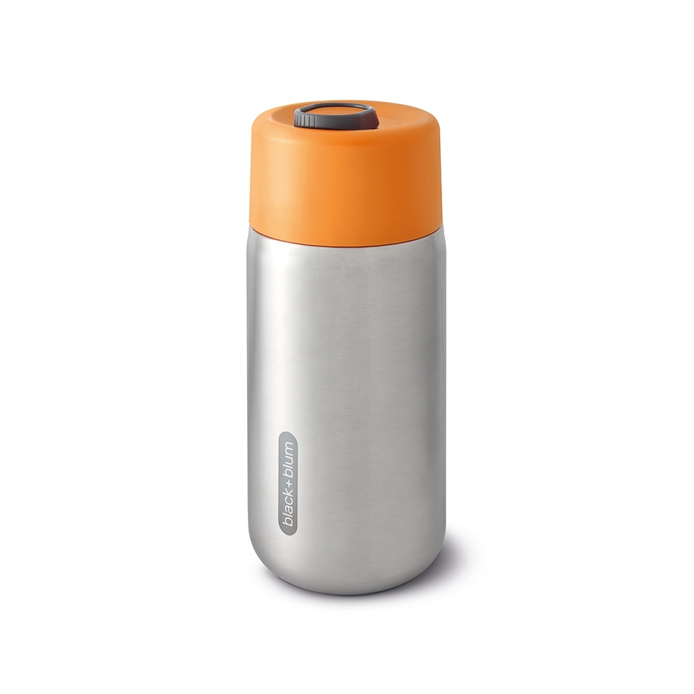 black+blum - To Go Isolierbecher - Edelstahl - 340 ml - Orange