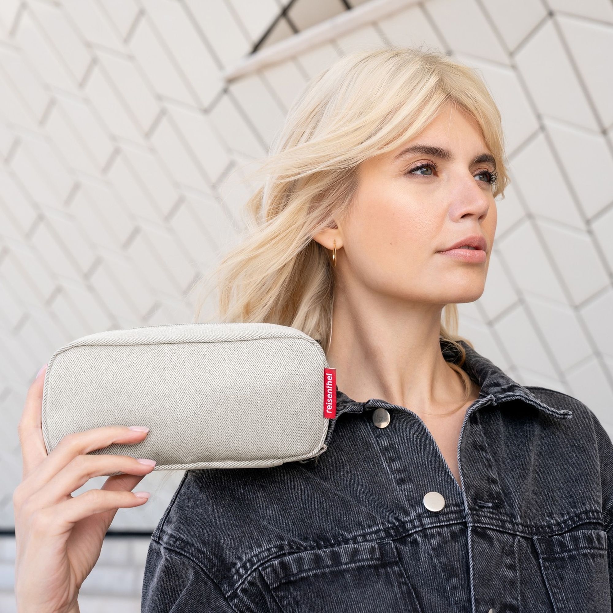 reisenthel - multicase - herringbone sand reisenthel - multicase - herringbone sand