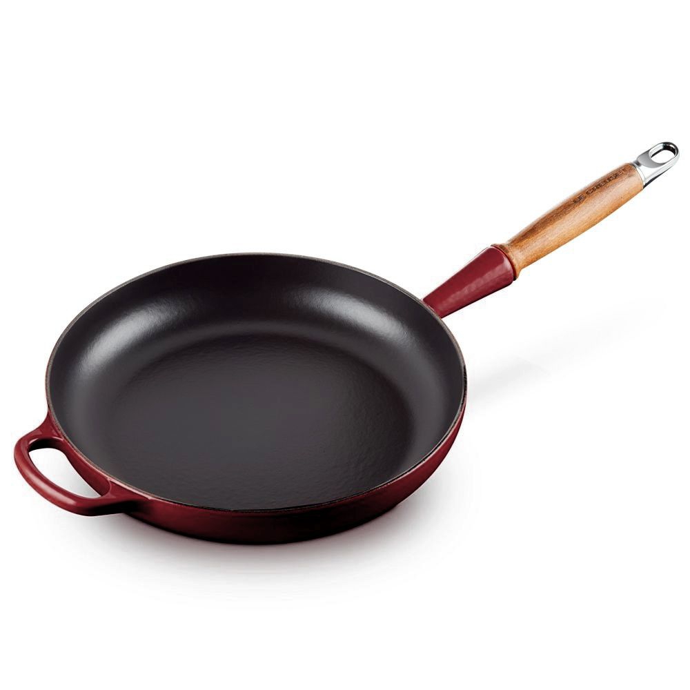 Le Creuset - Frying Pan with Wooden Handle
