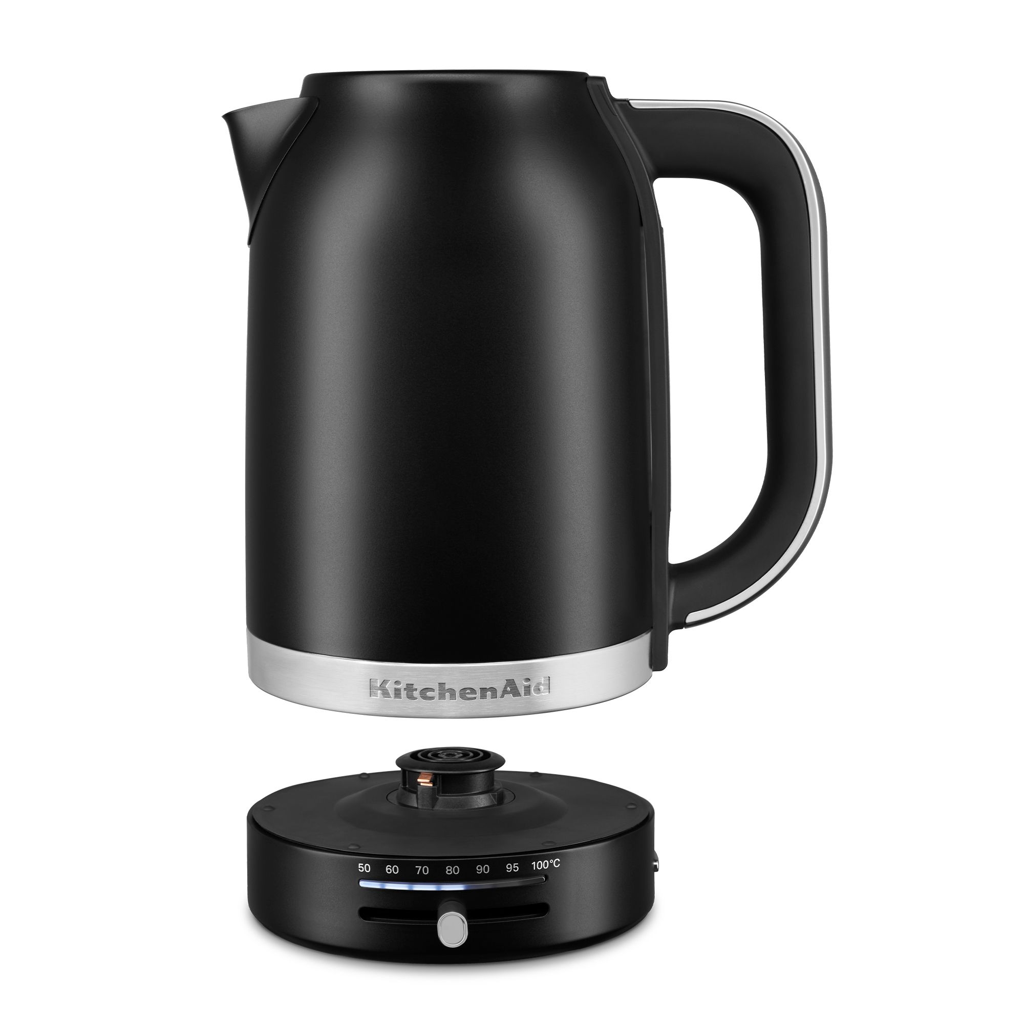 KitchenAid - 5KEK1701 - 1,7L Wasserkocher mit Temperatureinstellung - Matt Schwarz KitchenAid - 5KEK1701 - 1,7L Wasserkocher mit Temperatureinstellung - Matt Schwarz